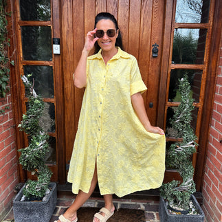 Poppy Embroidered Dress