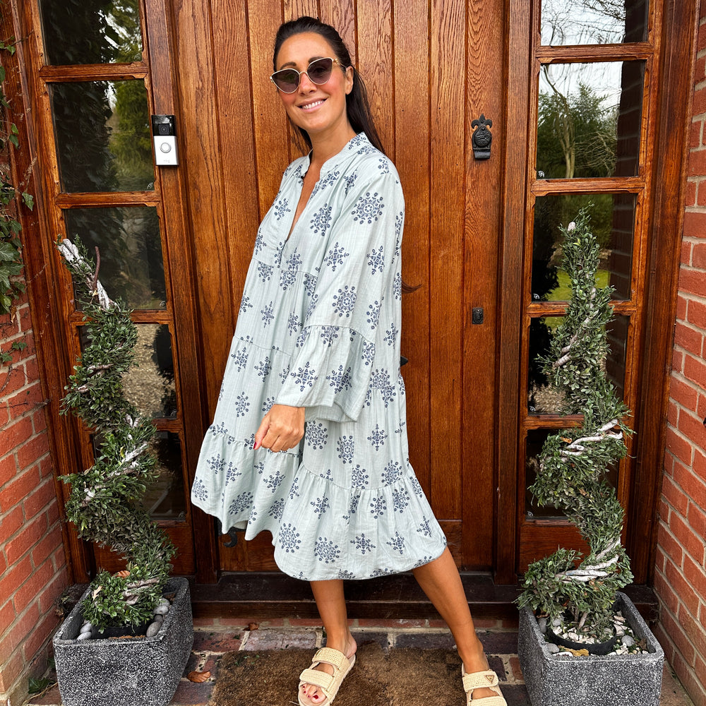Delilah Swing Dress - Blush Boutique Essex