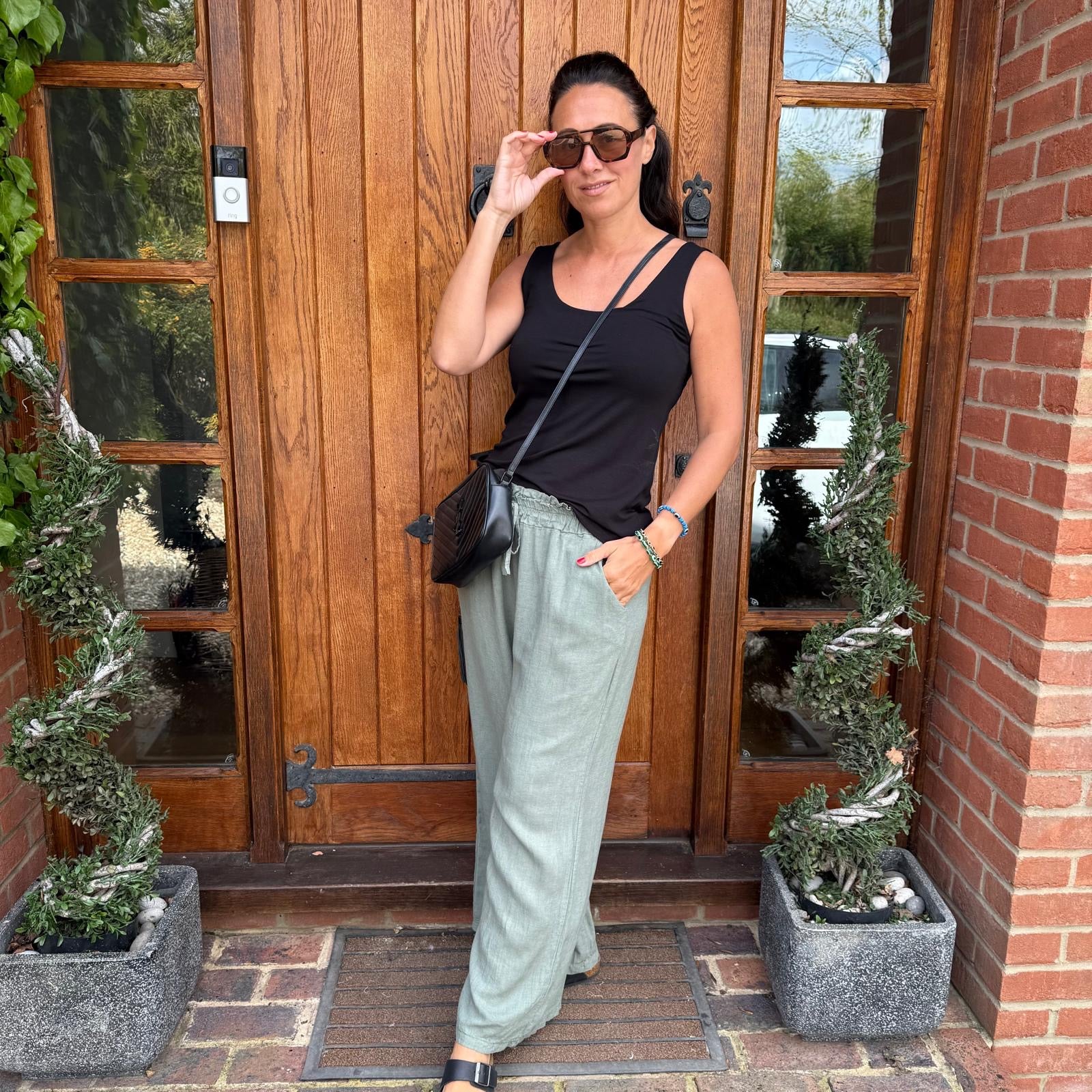 Kira trousers - Blush Boutique Essex