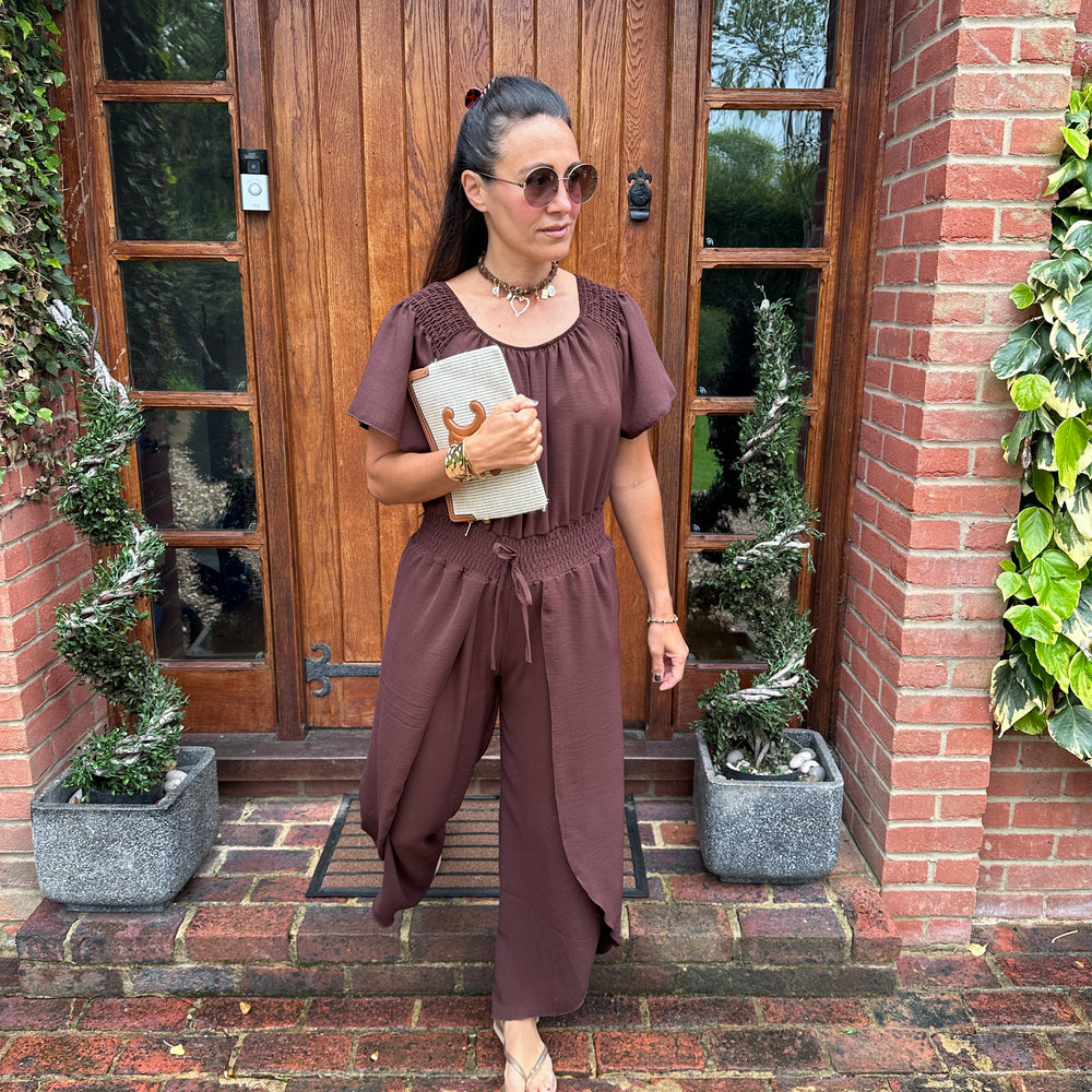Carmen Jumpsuit - Blush Boutique Essex