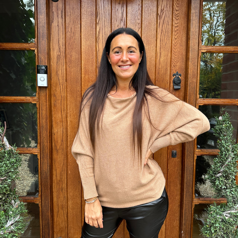 Bree Soft Knit Jumper - Blush Boutique Essex