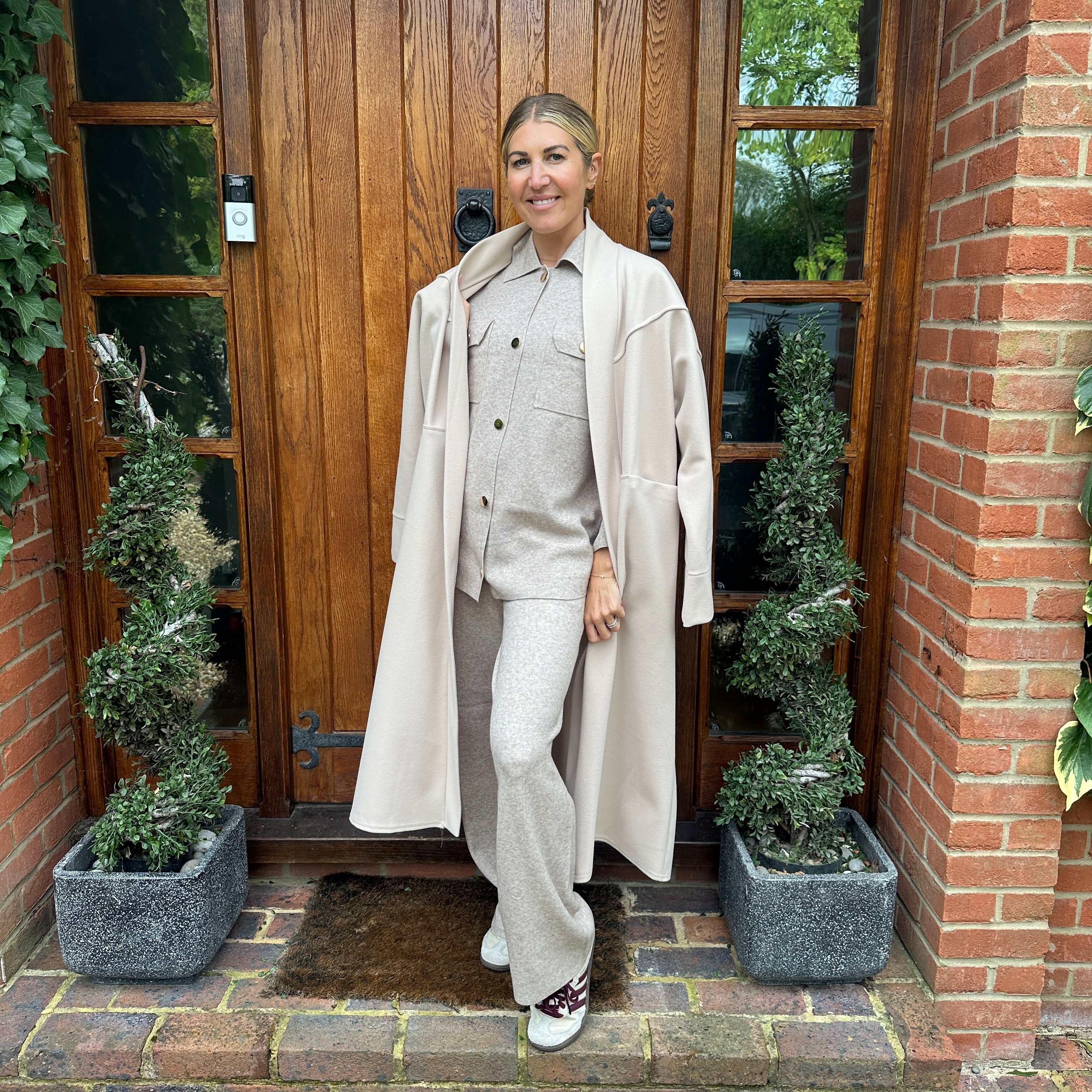 Juliette Button Co Ord - Blush Boutique Essex