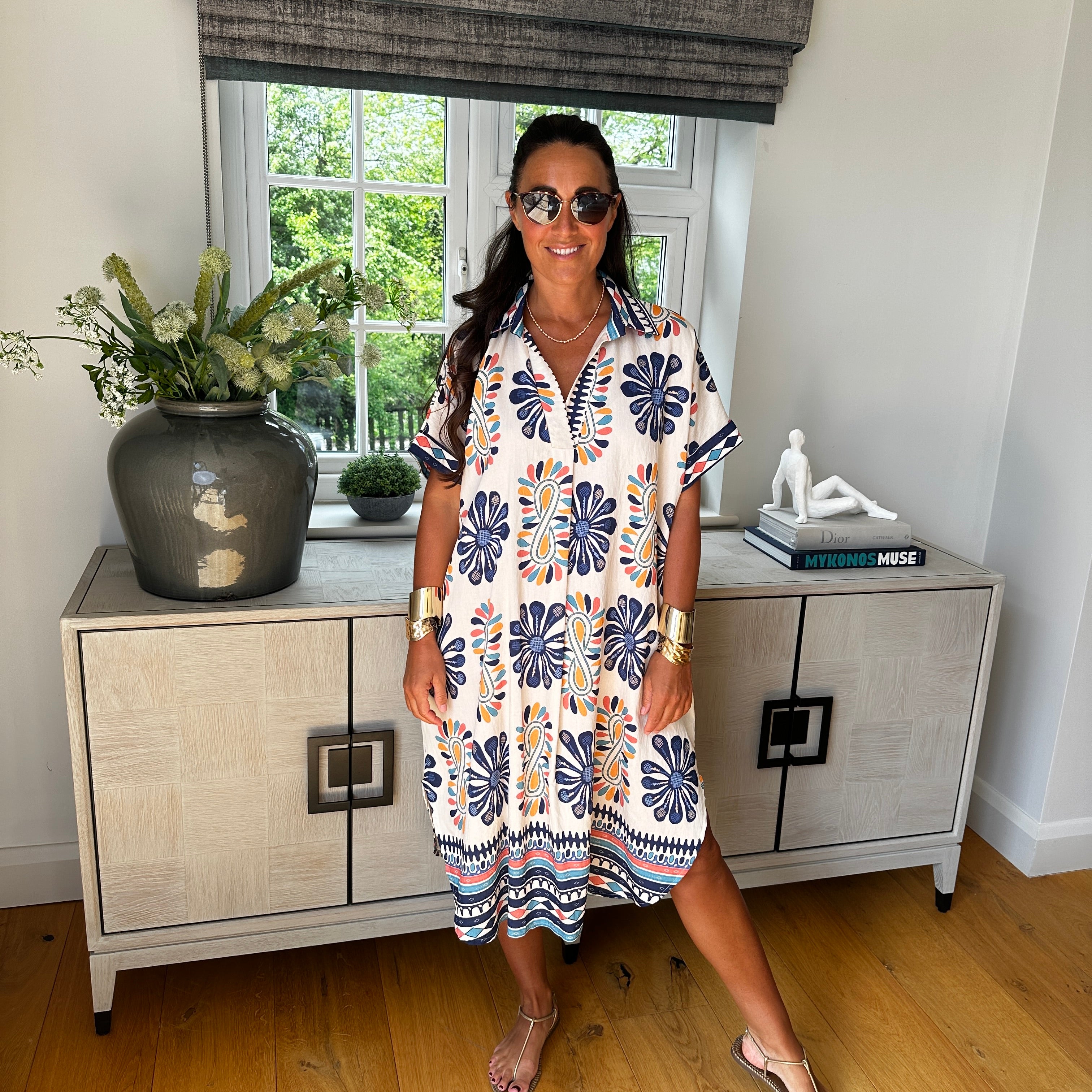 Imogen Shirt Dress - Blush Boutique Essex