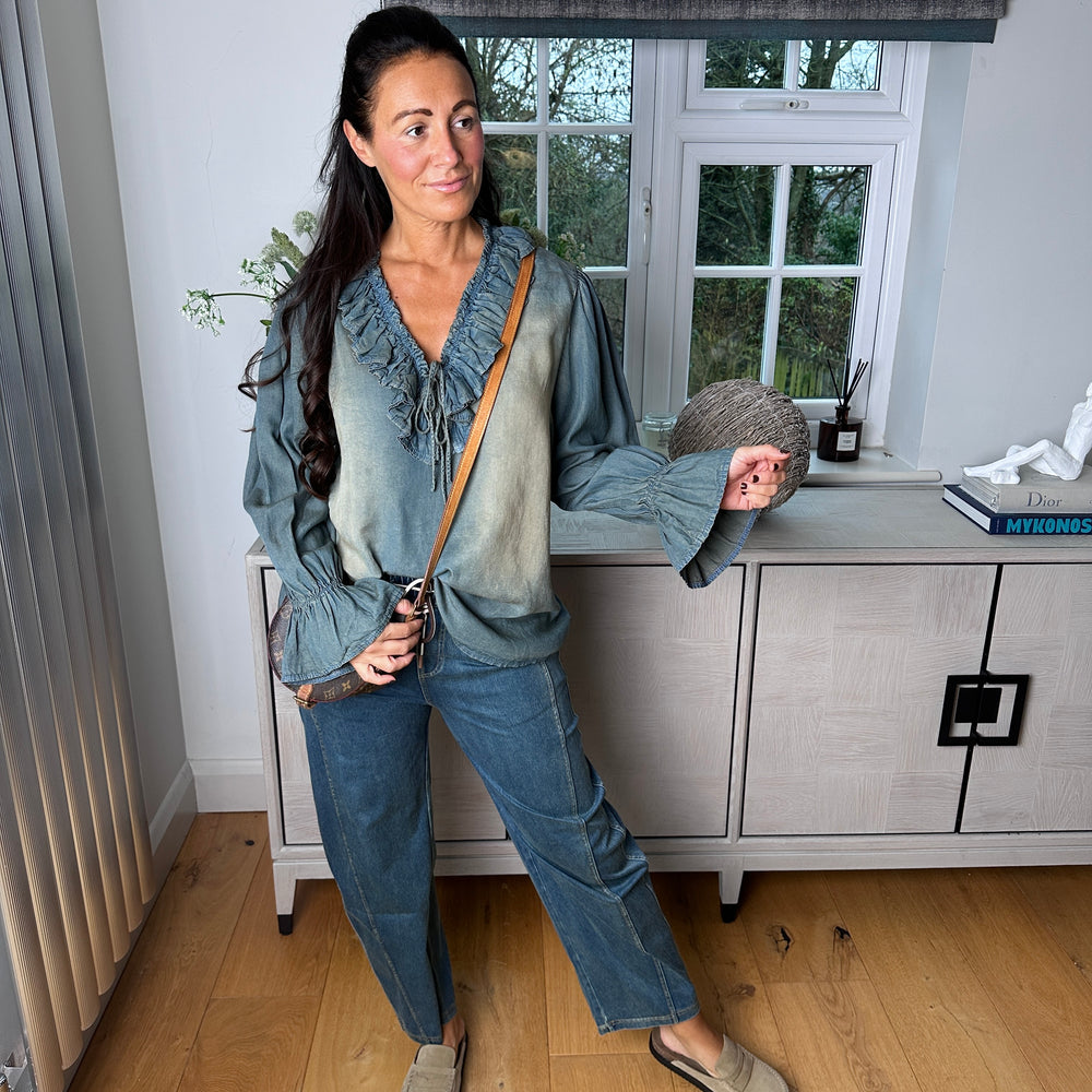 Jasper barrel Jeans - Blush Boutique Essex