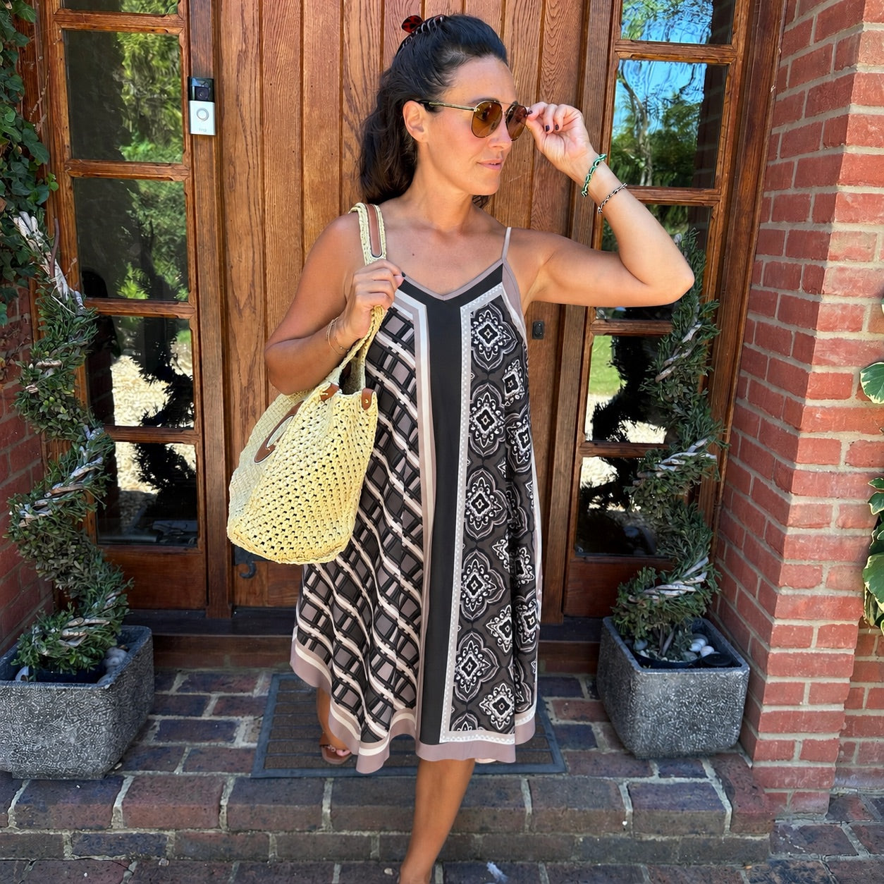 Davis Scarf Dress