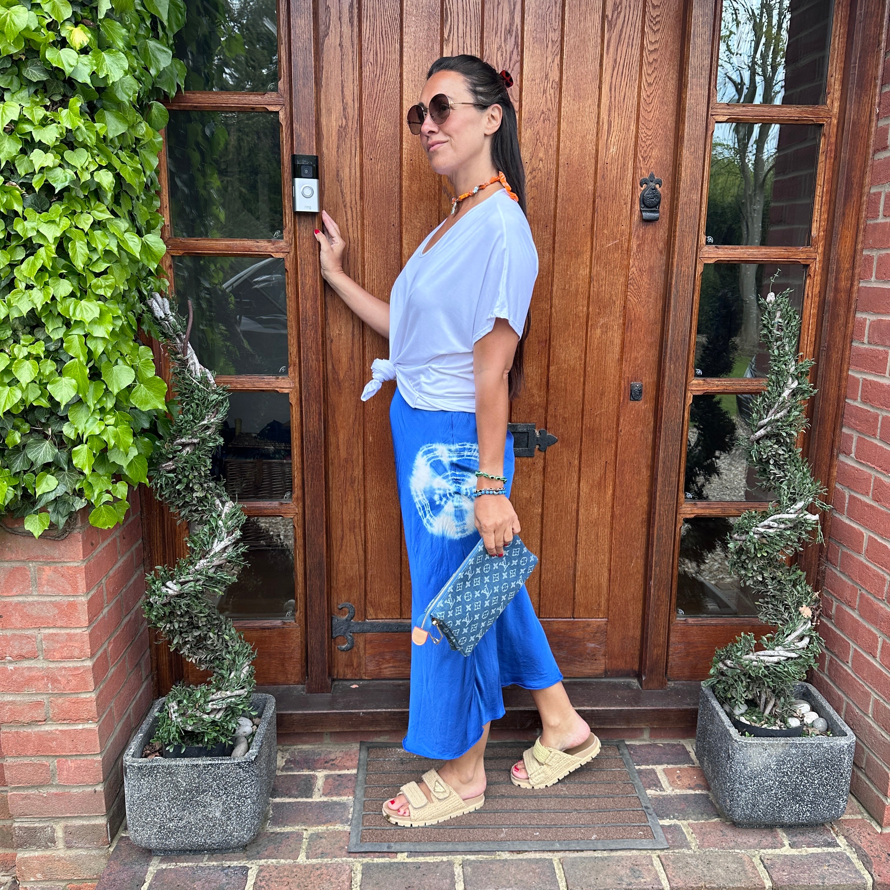 Connor Midi Skirt - Blush Boutique Essex