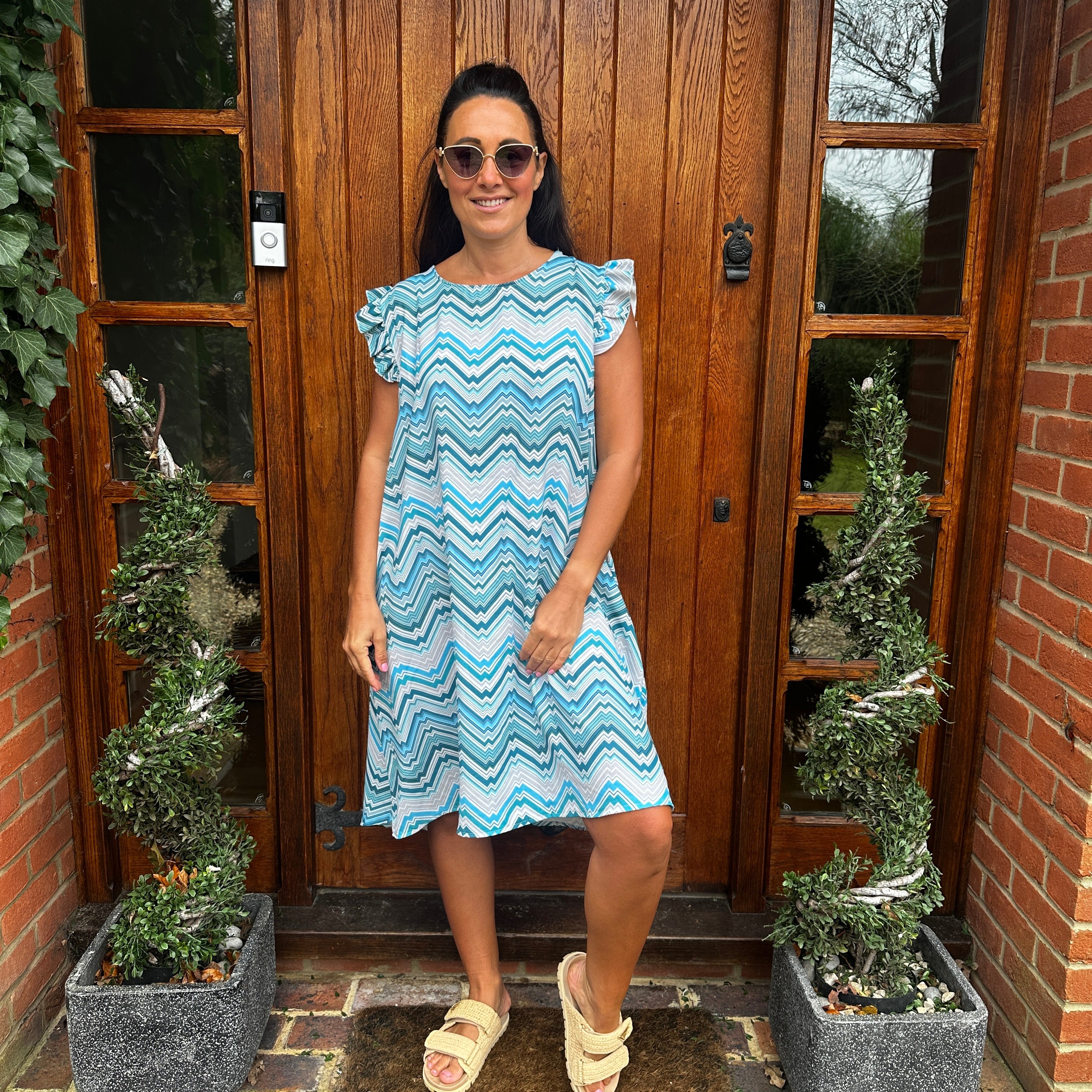 Mimi Button Dress - Blush Boutique Essex