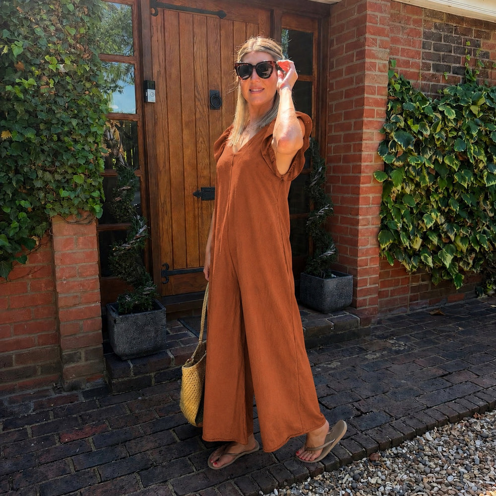 Blair Ruffle Jumpsuit