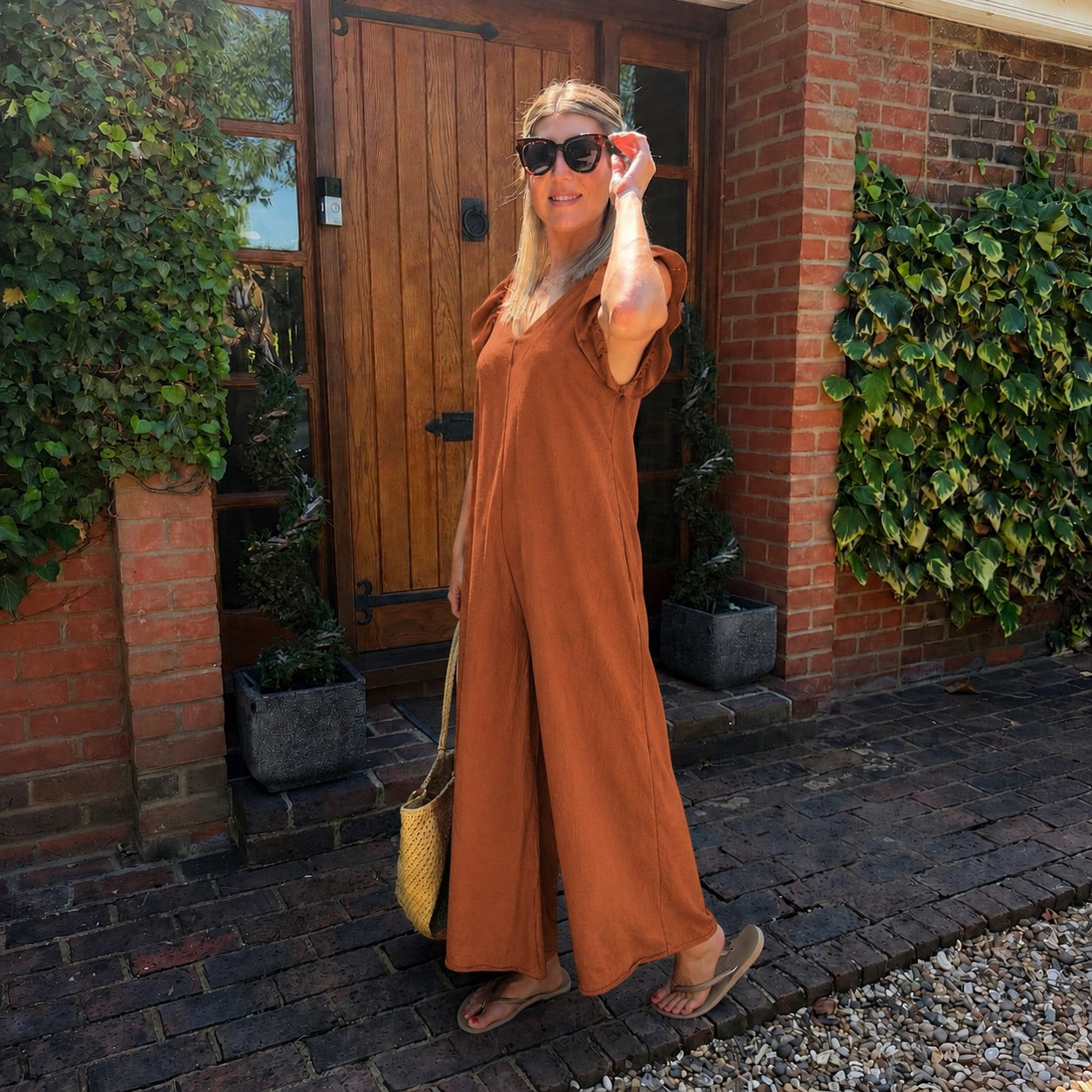 Blair Ruffle Jumpsuit