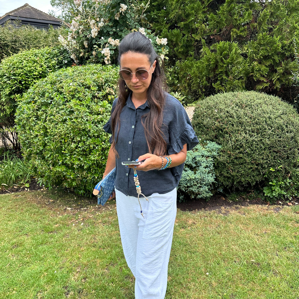 Kayla linen shirt