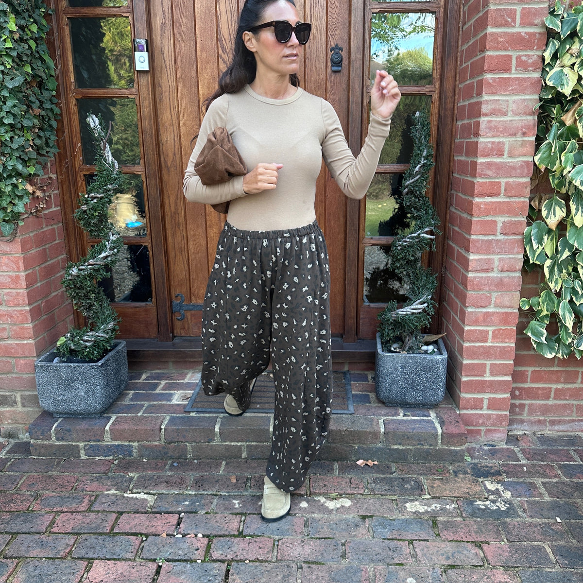 Cody Leopard Trousers