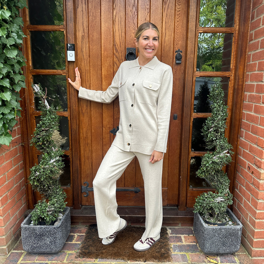 Juliette Button Co Ord - Blush Boutique Essex