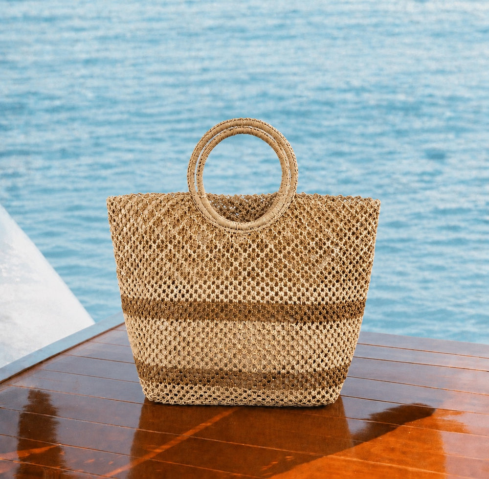 Capri raffia bag - Blush Boutique Essex