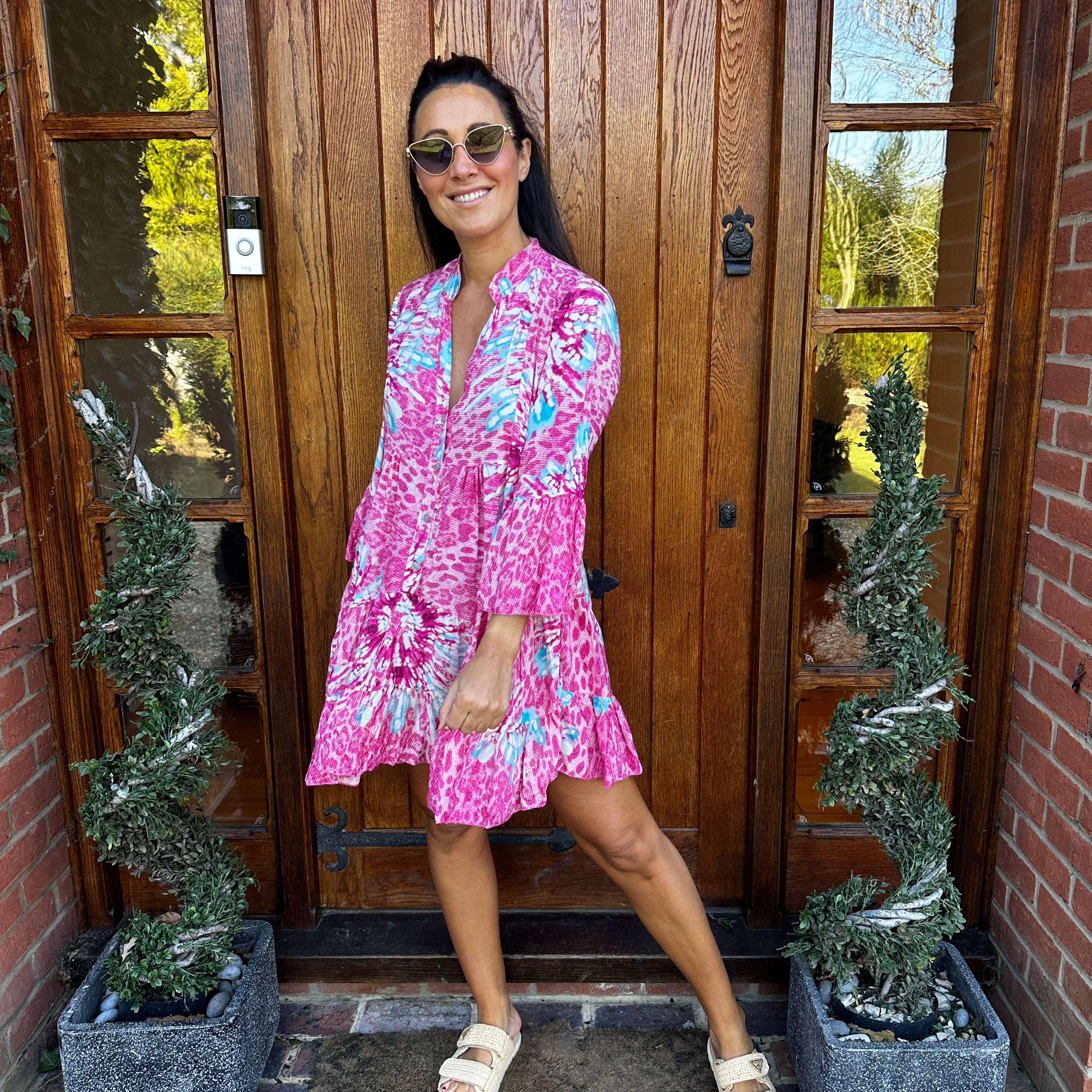 Harper Swing Dress - Blush Boutique Essex