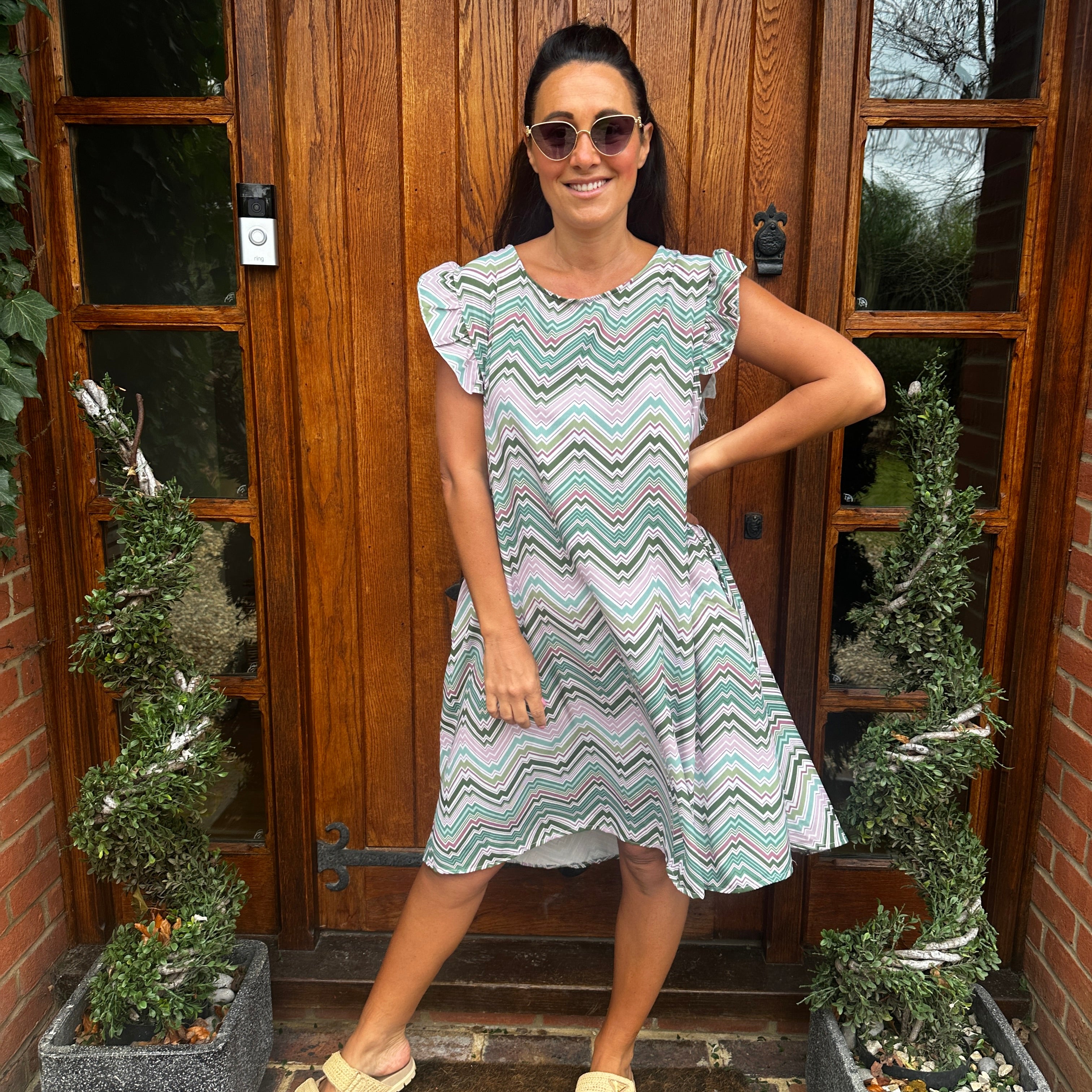 Mimi Button Dress - Blush Boutique Essex