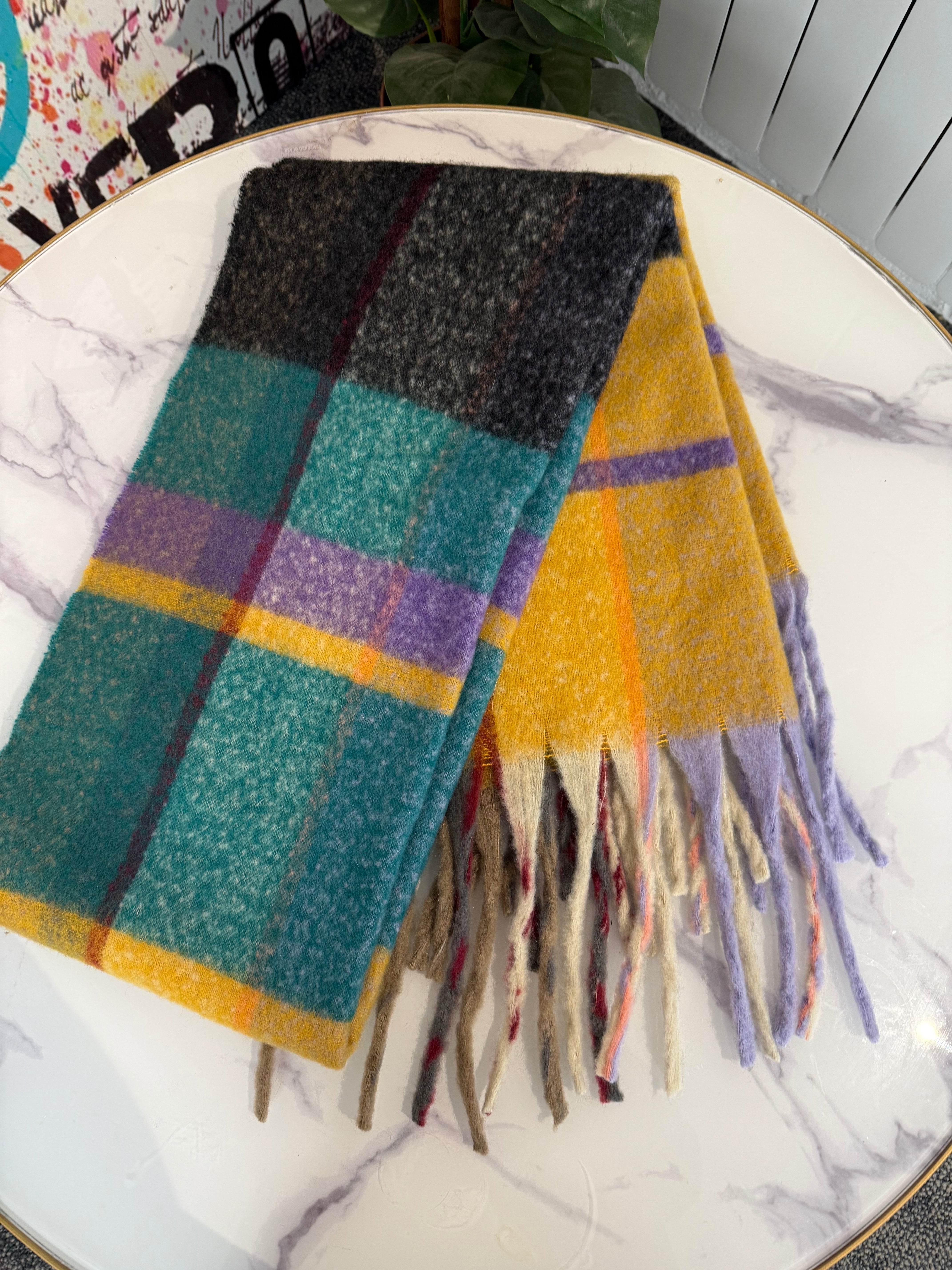 Deena chunky scarf - Blush Boutique Essex