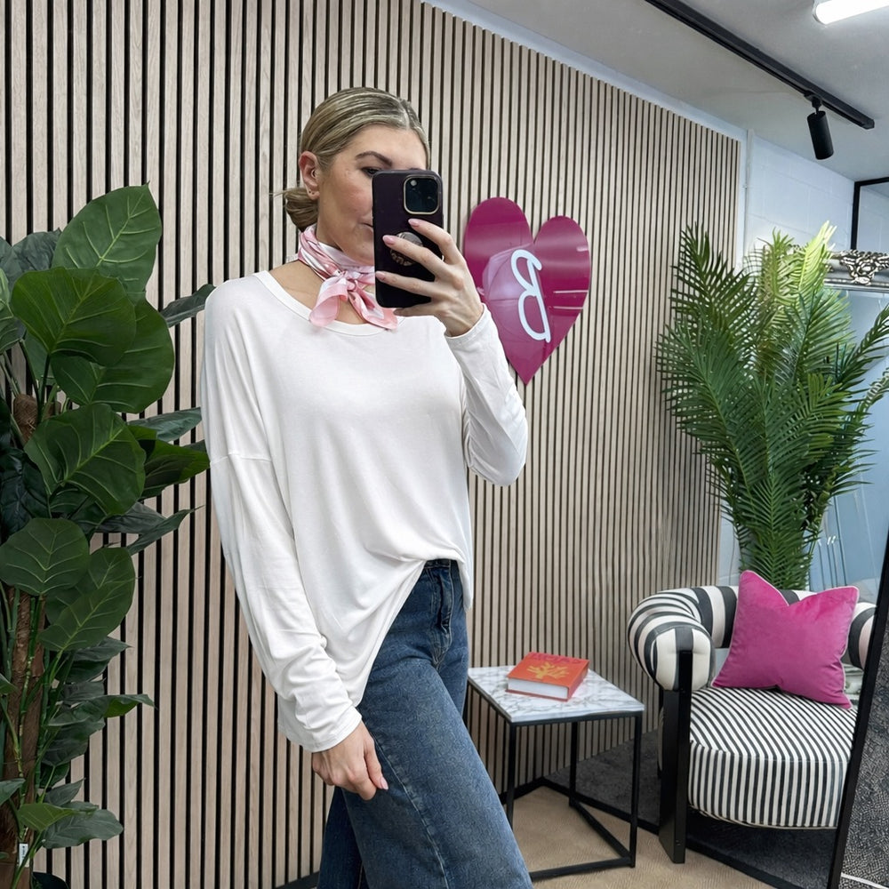 Cazz Slub Top - Blush Boutique Essex