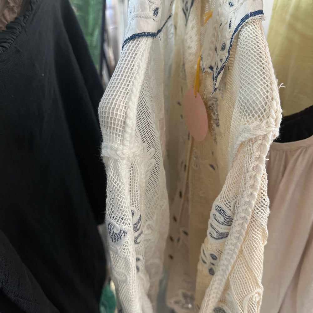 Gigi Lace shirt - Blush Boutique Essex
