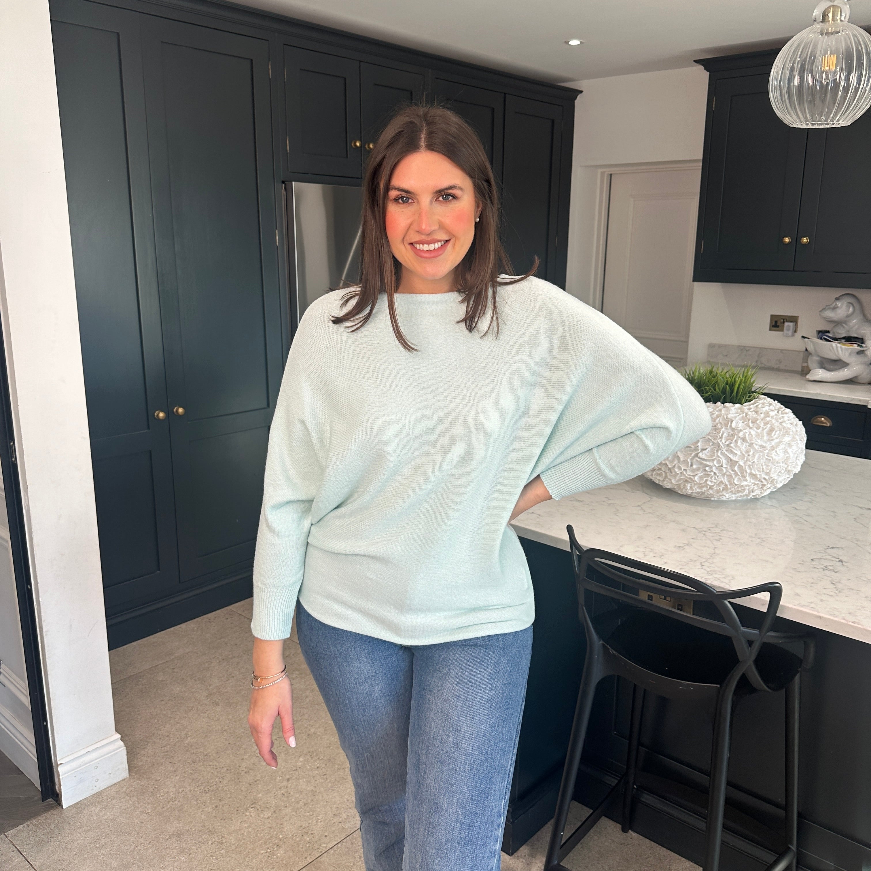 Bree Soft Knit Jumper - Blush Boutique Essex