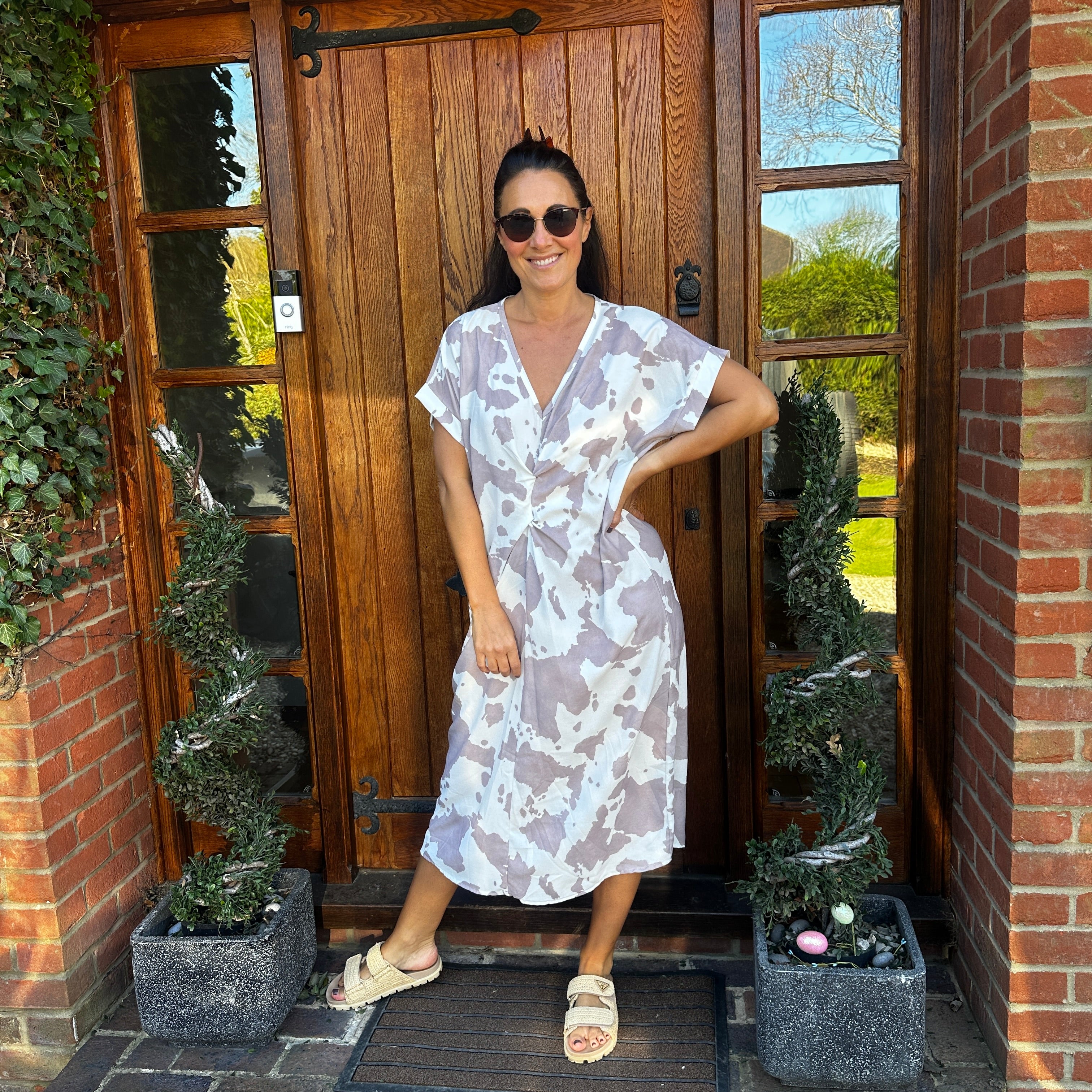 Daisy Knot Dress - Blush Boutique Essex