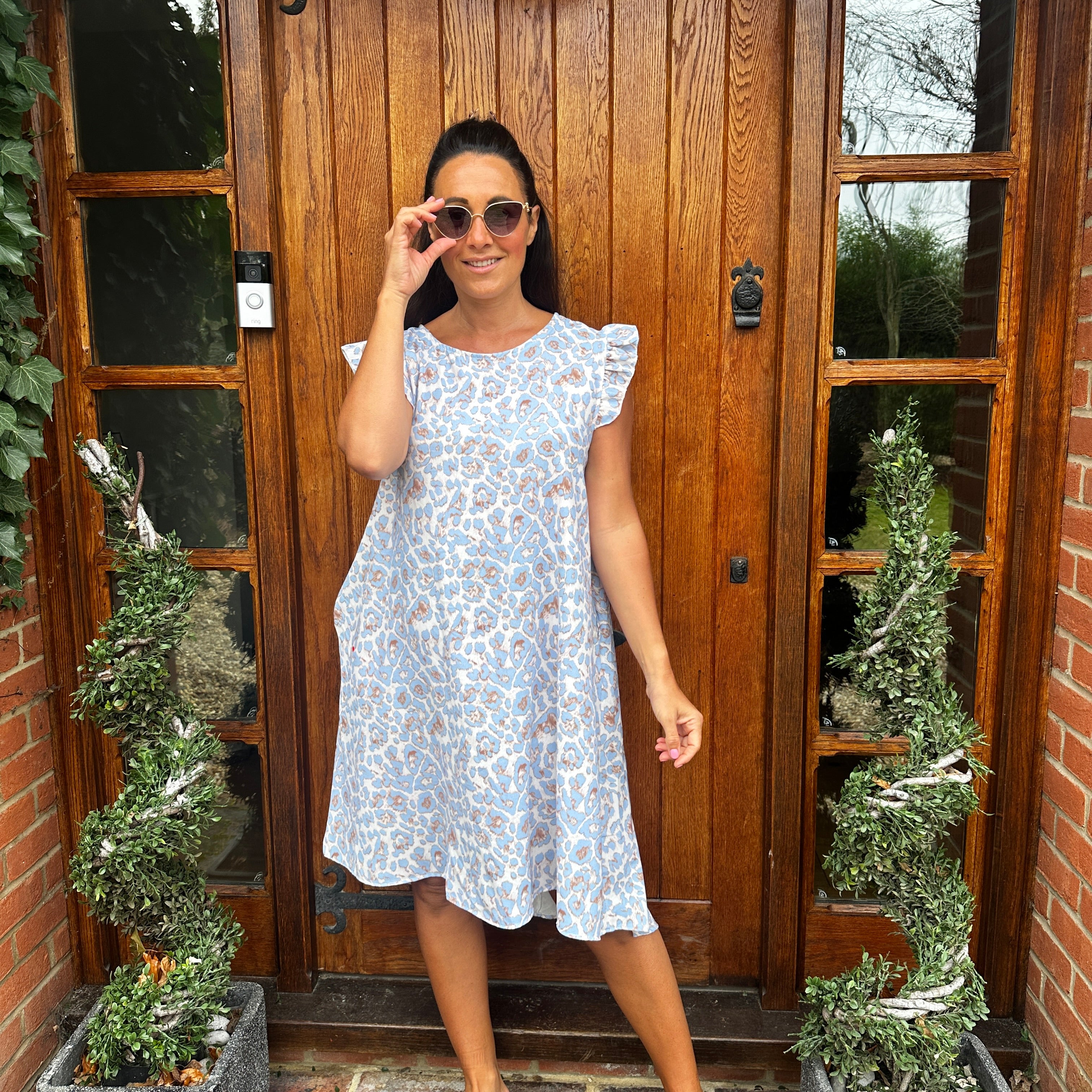 Rudi Leopard Dress - Blush Boutique Essex
