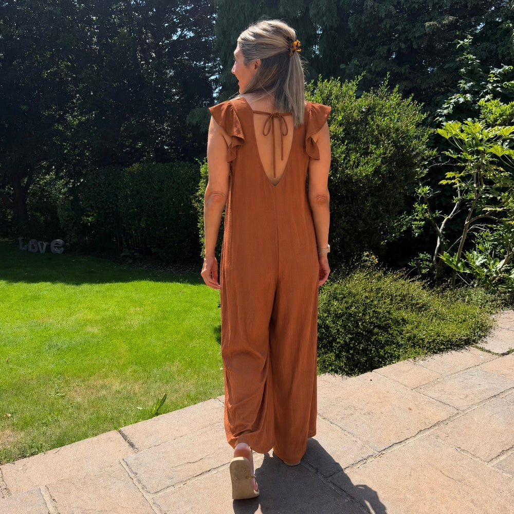 Blair Ruffle Jumpsuit
