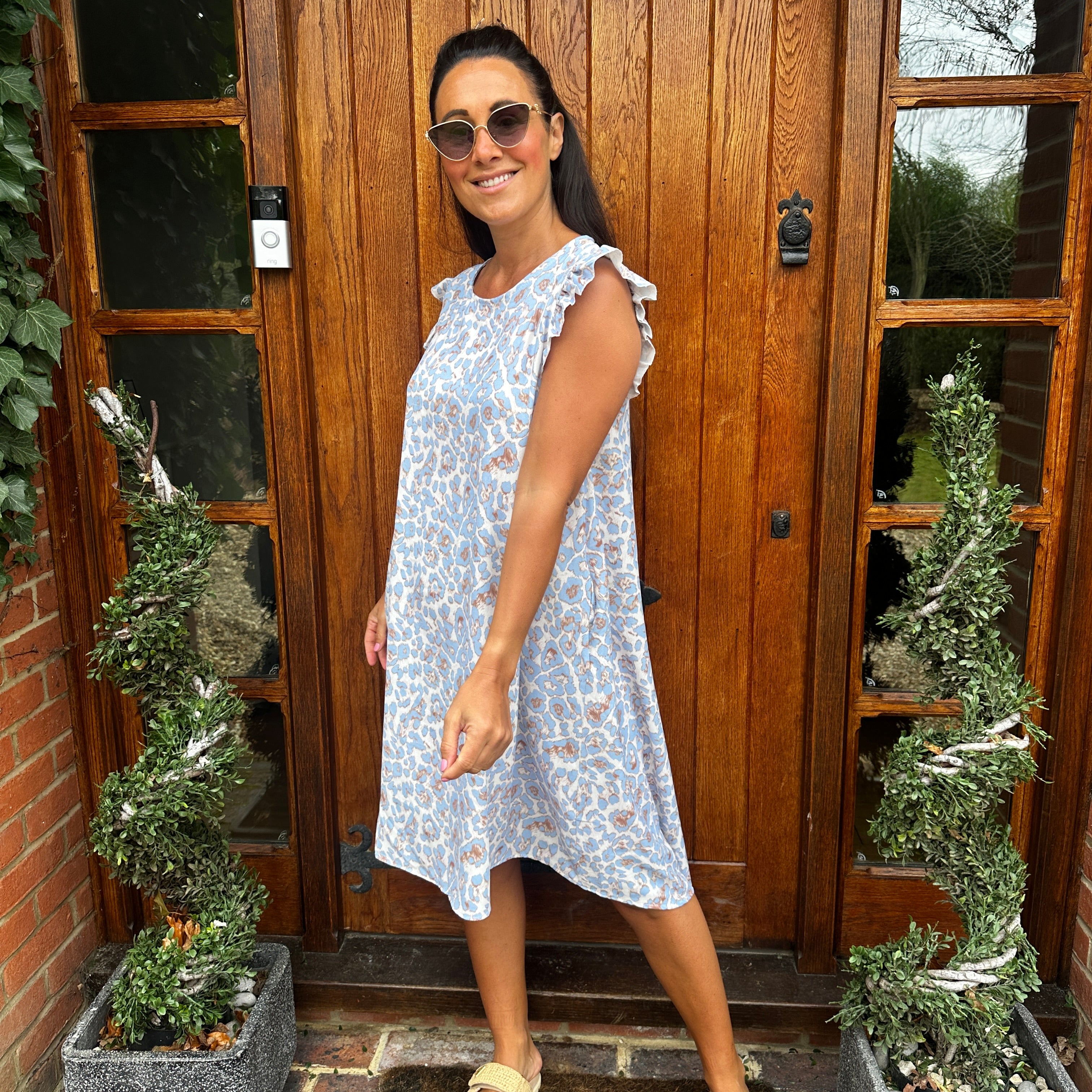 Rudi Leopard Dress - Blush Boutique Essex