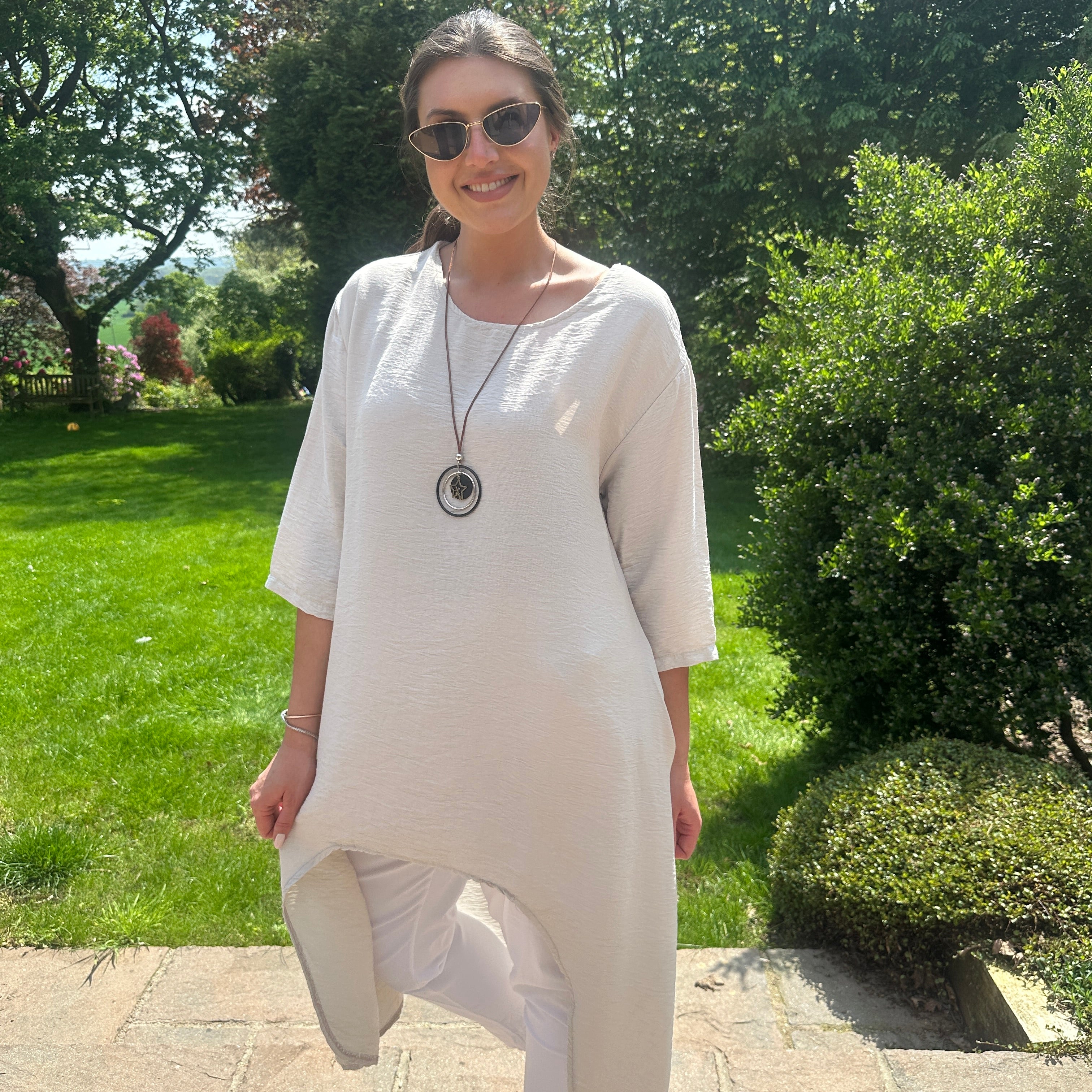 Vanessa Necklace Top - Blush Boutique Essex
