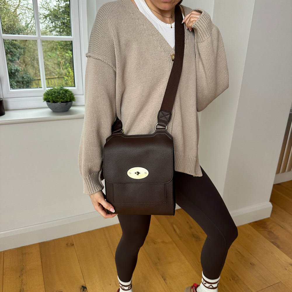 Crossbody Flap Bag - Blush Boutique Essex
