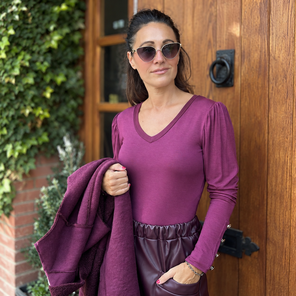 Button Top - Blush Boutique Essex