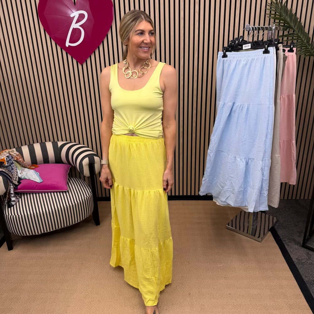 Francis Tiered skirt - Blush Boutique Essex