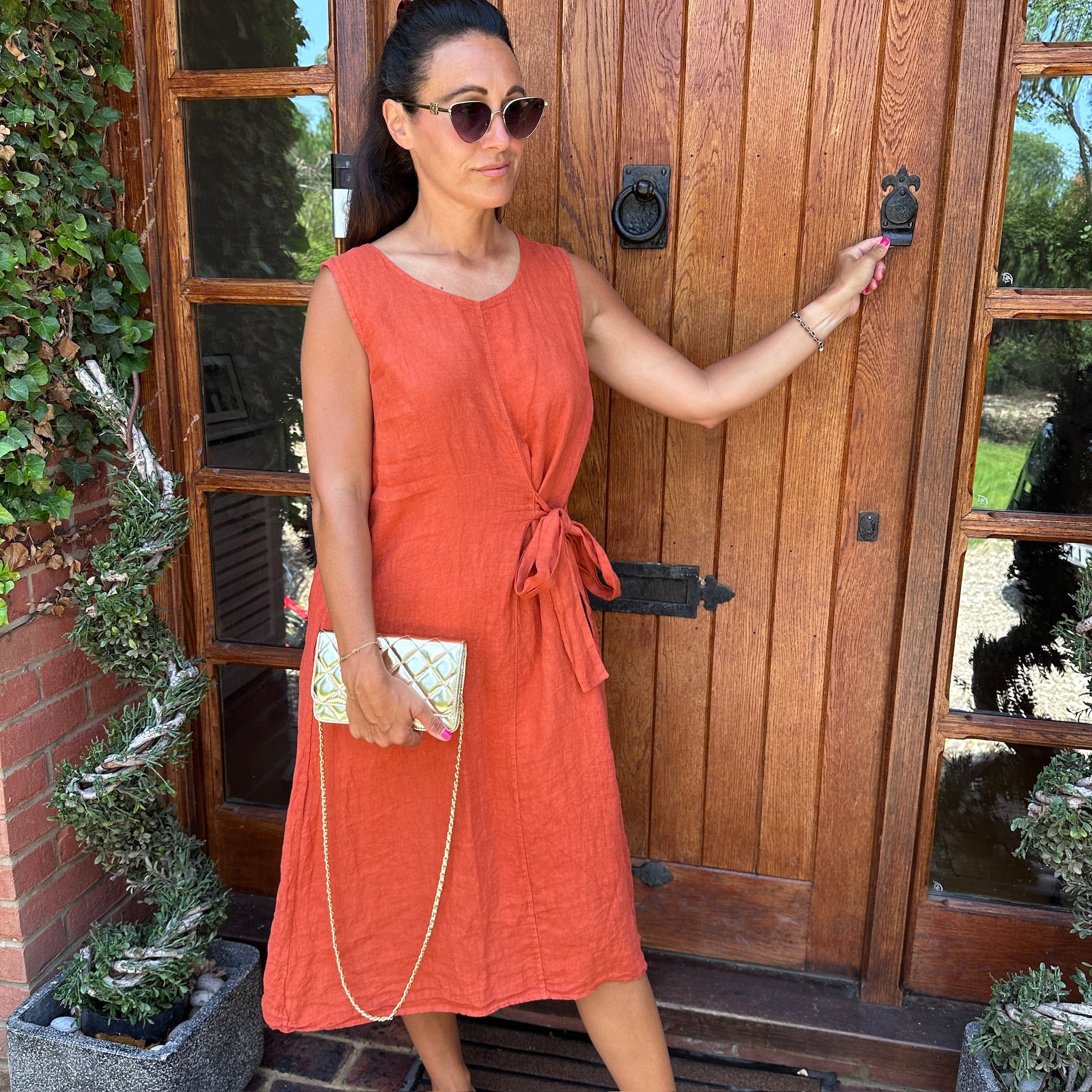 Luca Linen Dress