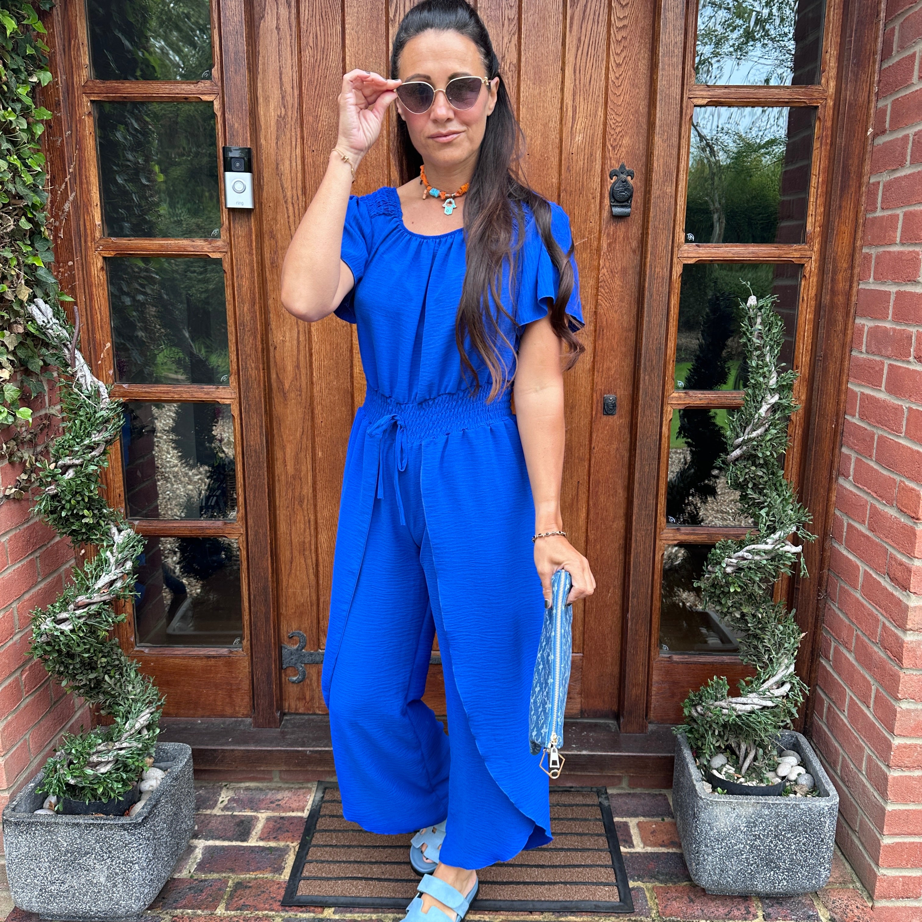 Carmen Jumpsuit - Blush Boutique Essex