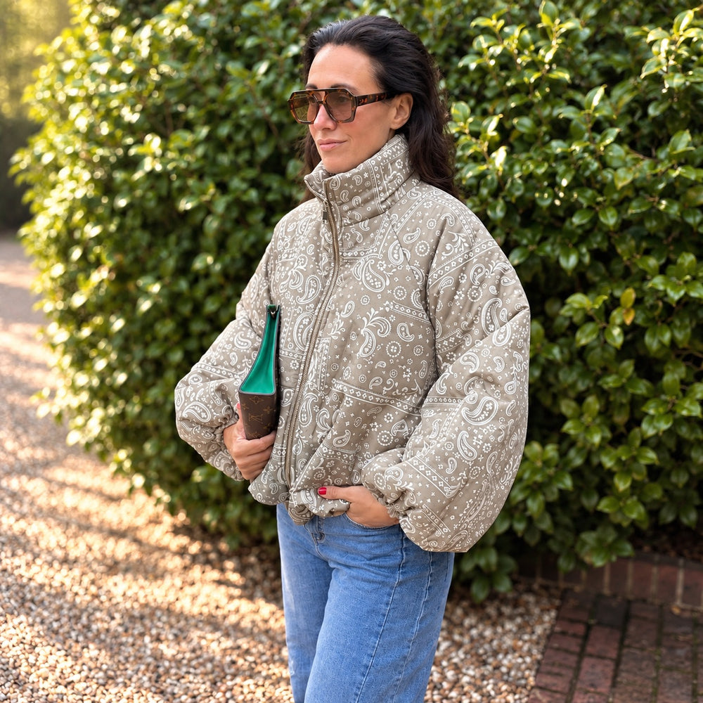 Quinn Puffa Jacket - Blush Boutique Essex