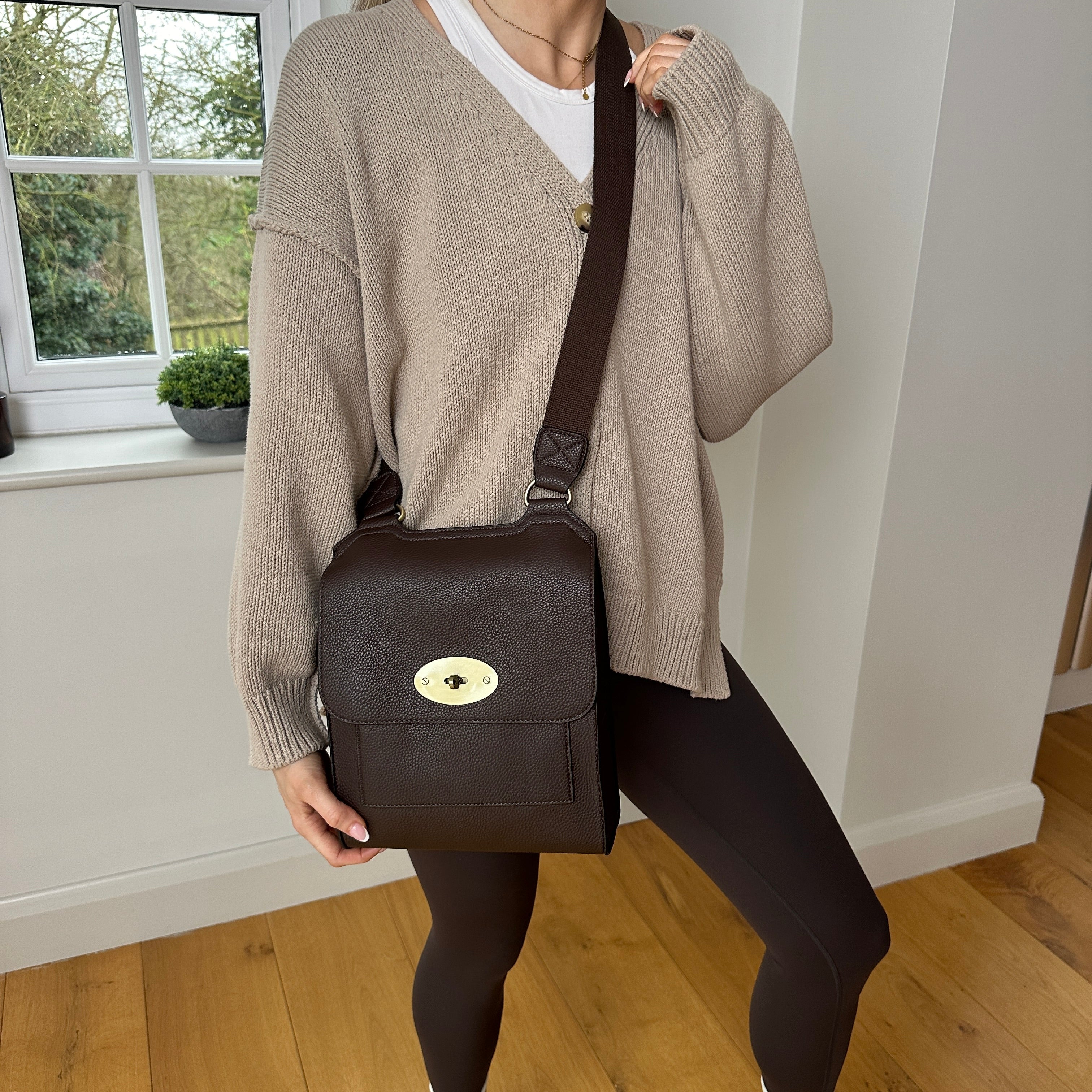 Crossbody Flap Bag - Blush Boutique Essex
