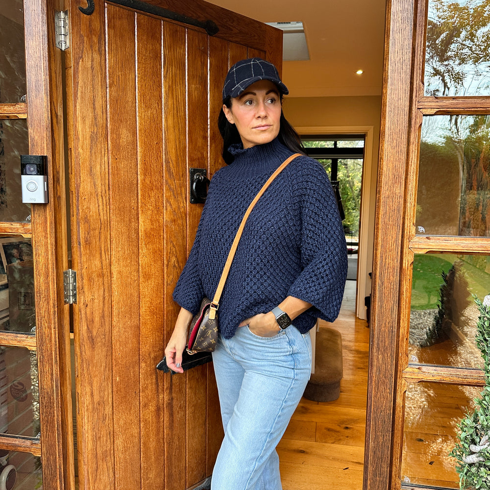 Chrissy Waffle Knit - Blush Boutique Essex