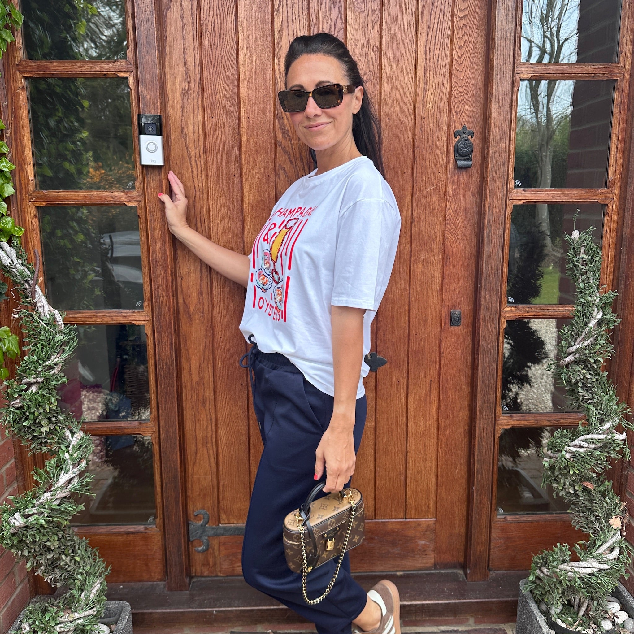 Champagne T-shirt - Blush Boutique Essex