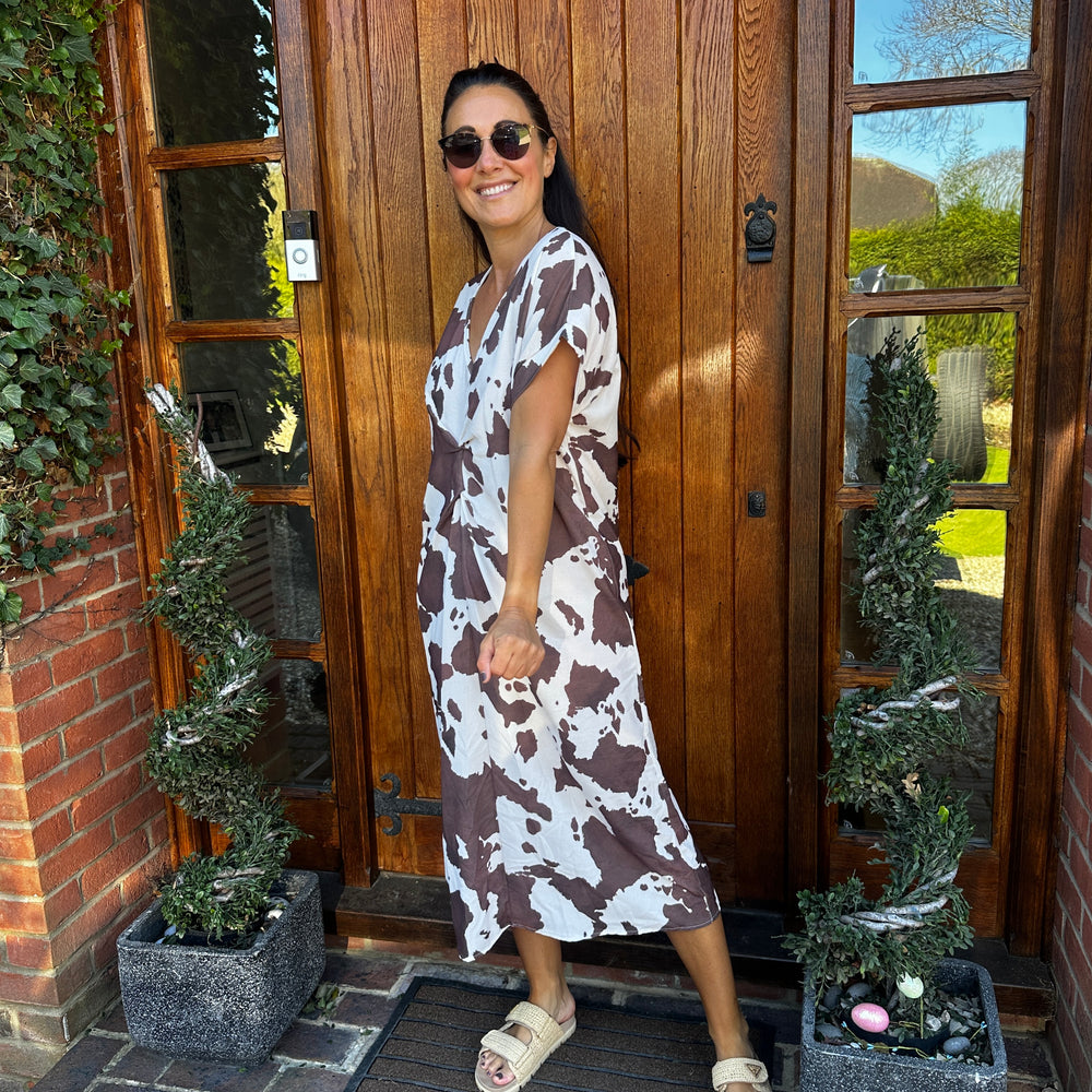 Daisy Knot Dress - Blush Boutique Essex