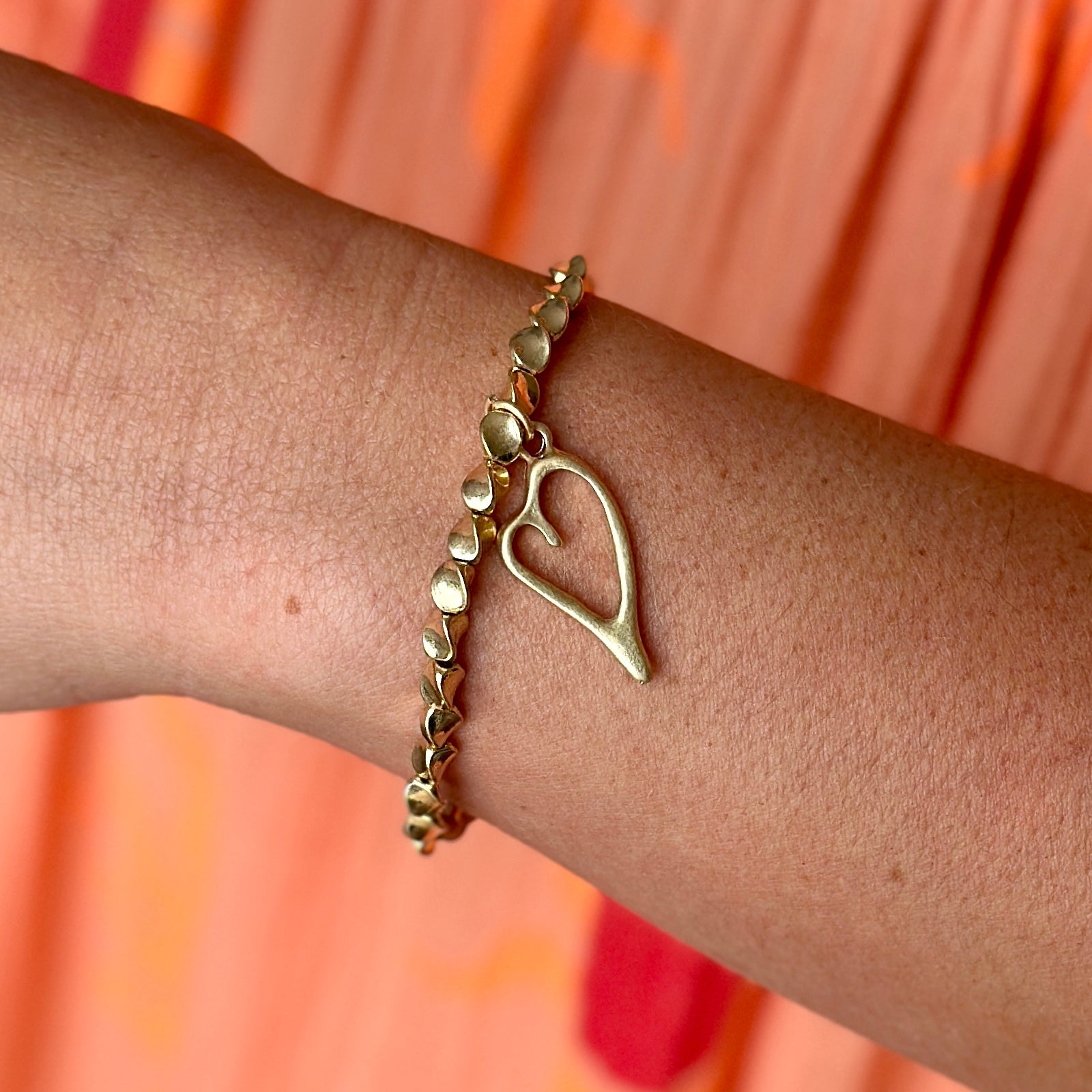 Single Heart Bracelet - Blush Boutique Essex