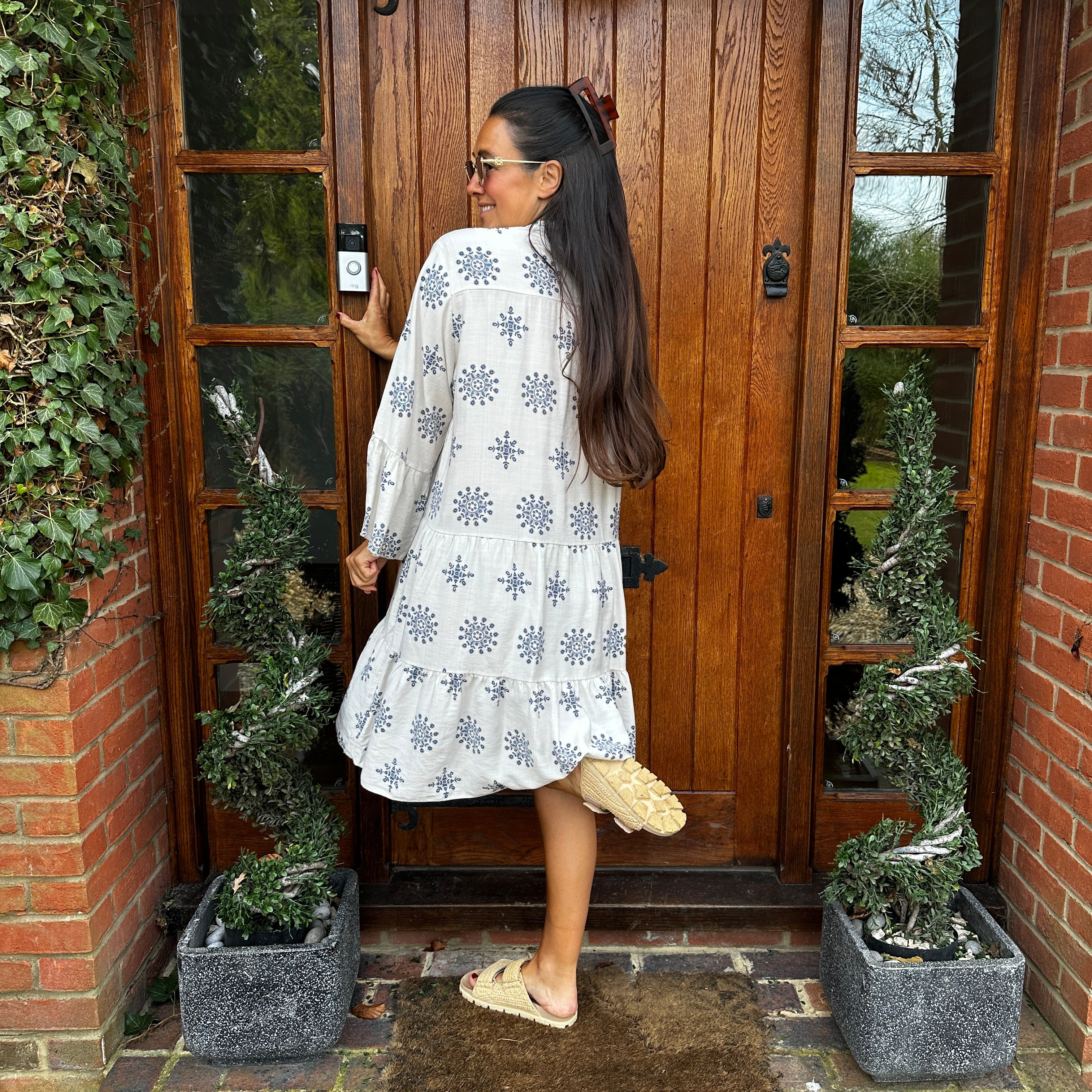 Delilah Swing Dress - Blush Boutique Essex