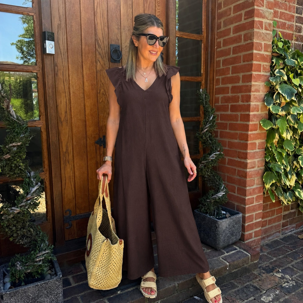 Blair Ruffle Jumpsuit