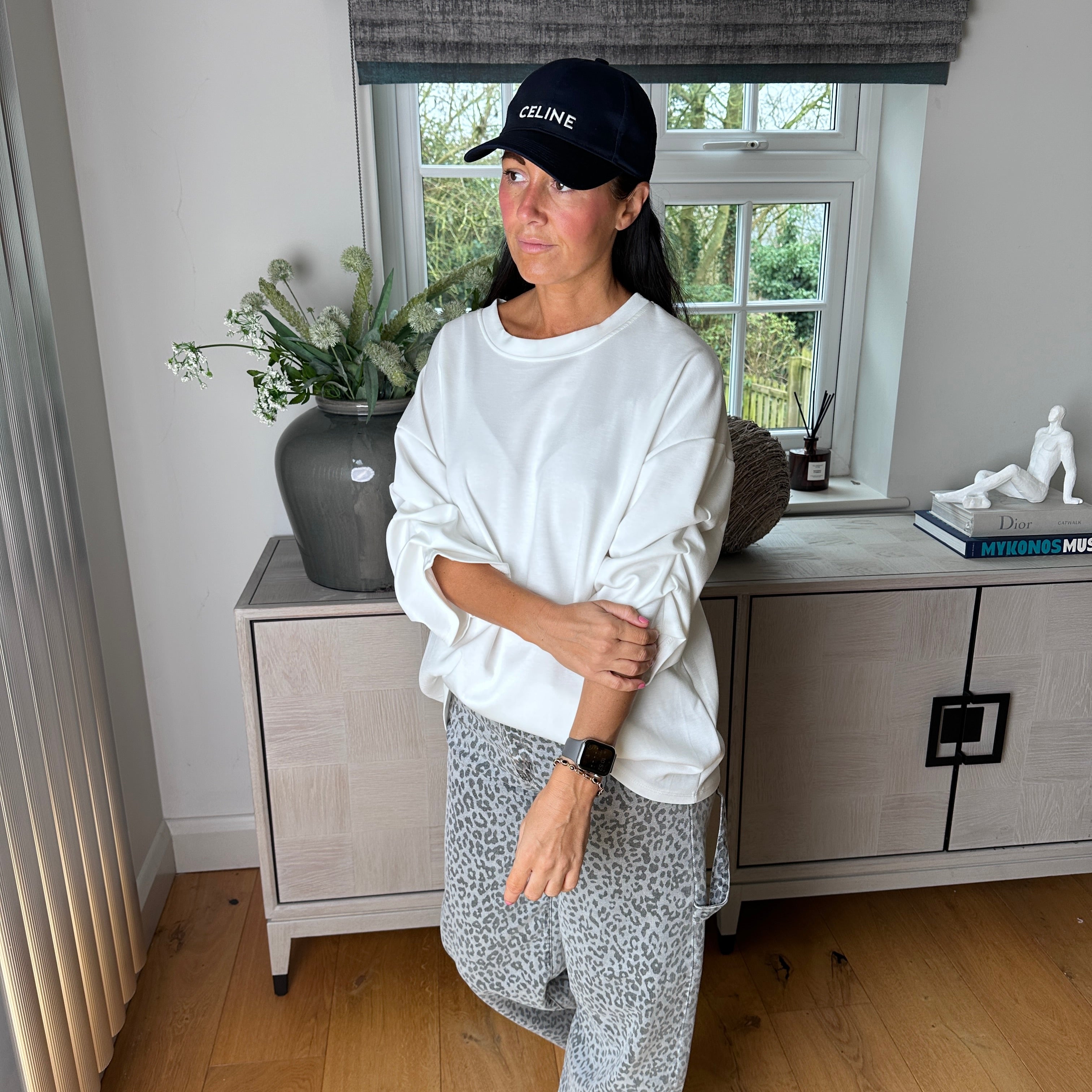 Rosa Sweatshirt - Blush Boutique Essex