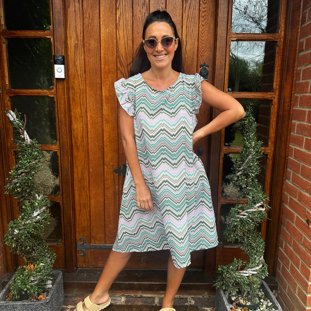 Mimi Button Dress - Blush Boutique Essex