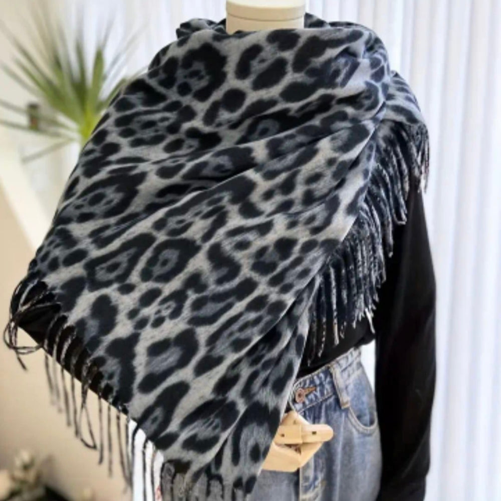 Leena leopard scarf - Blush Boutique Essex