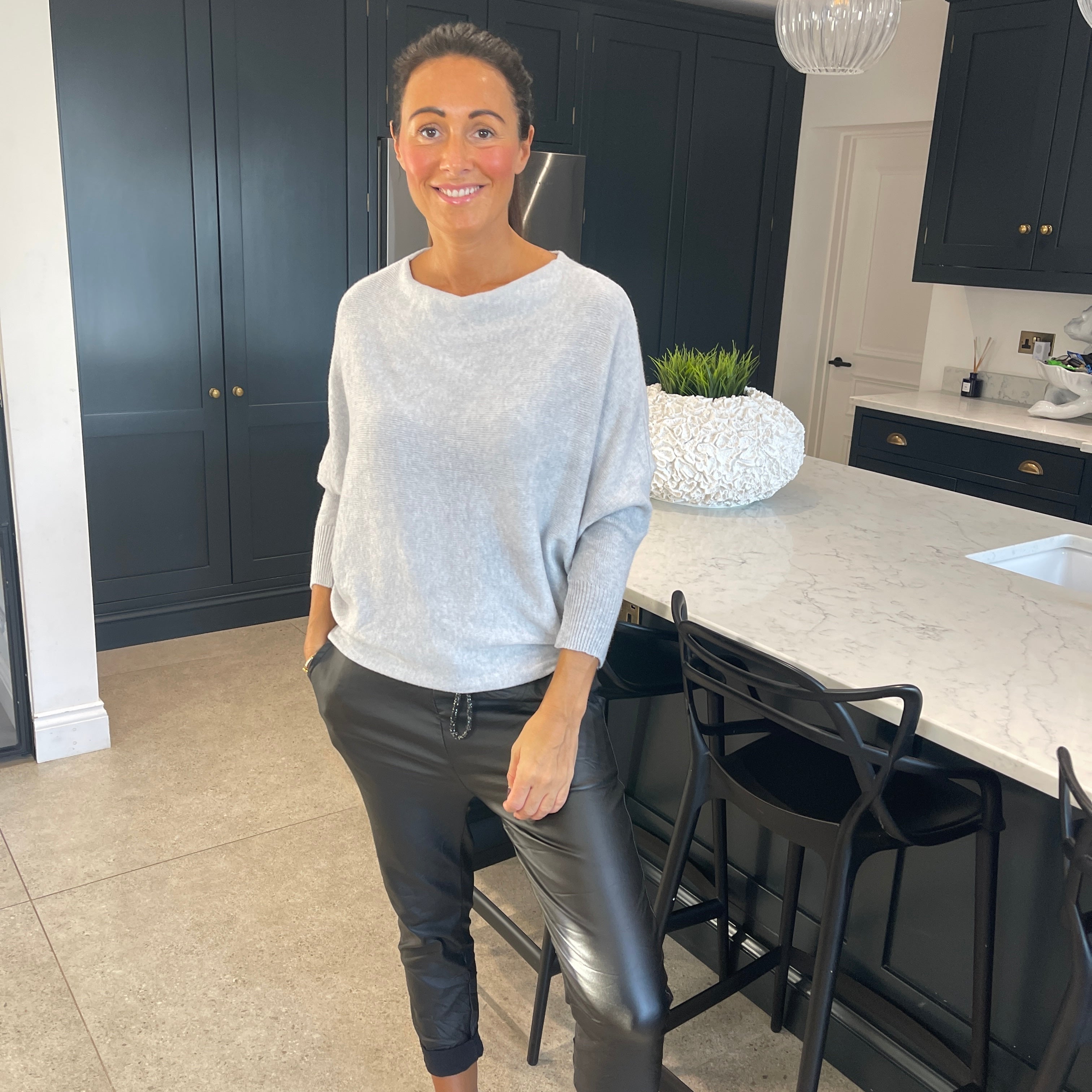 Bree Soft Knit Jumper - Blush Boutique Essex