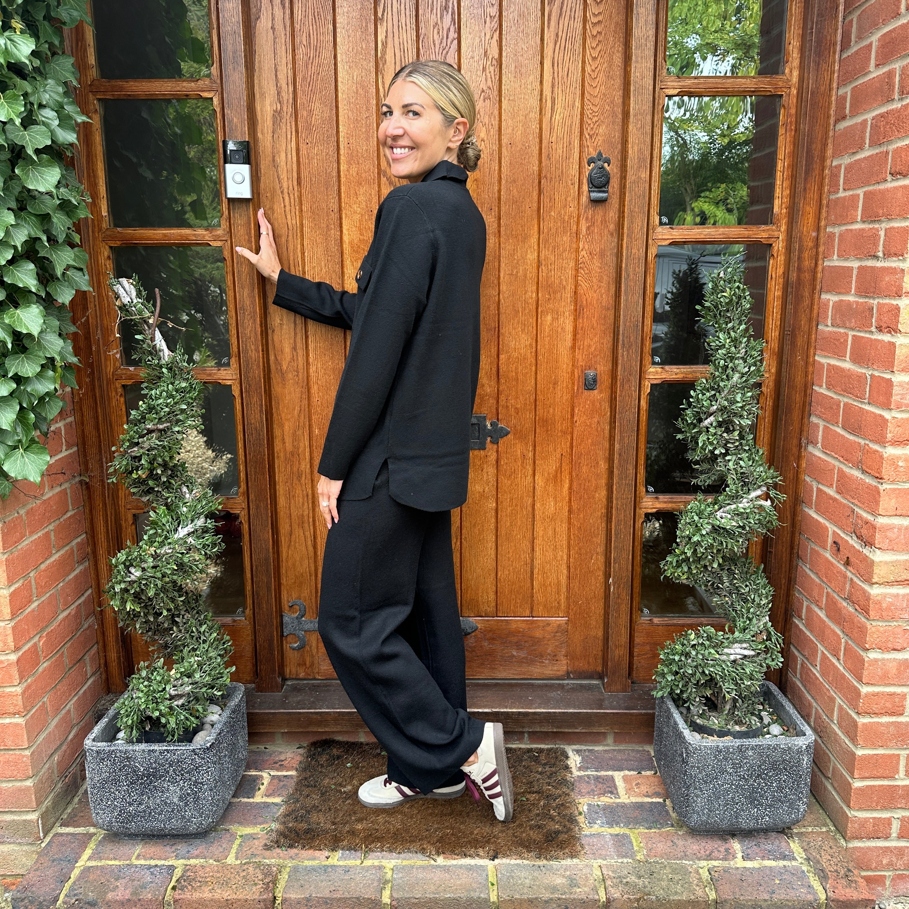 Juliette Button Co Ord - Blush Boutique Essex
