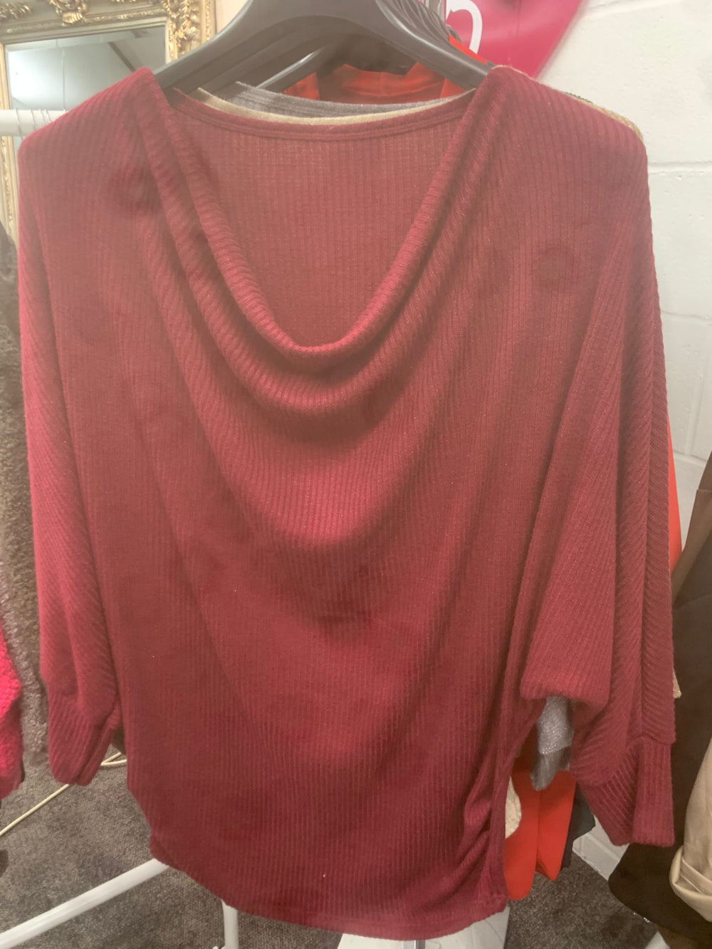 Dahlia Drape Top - Blush Boutique Essex