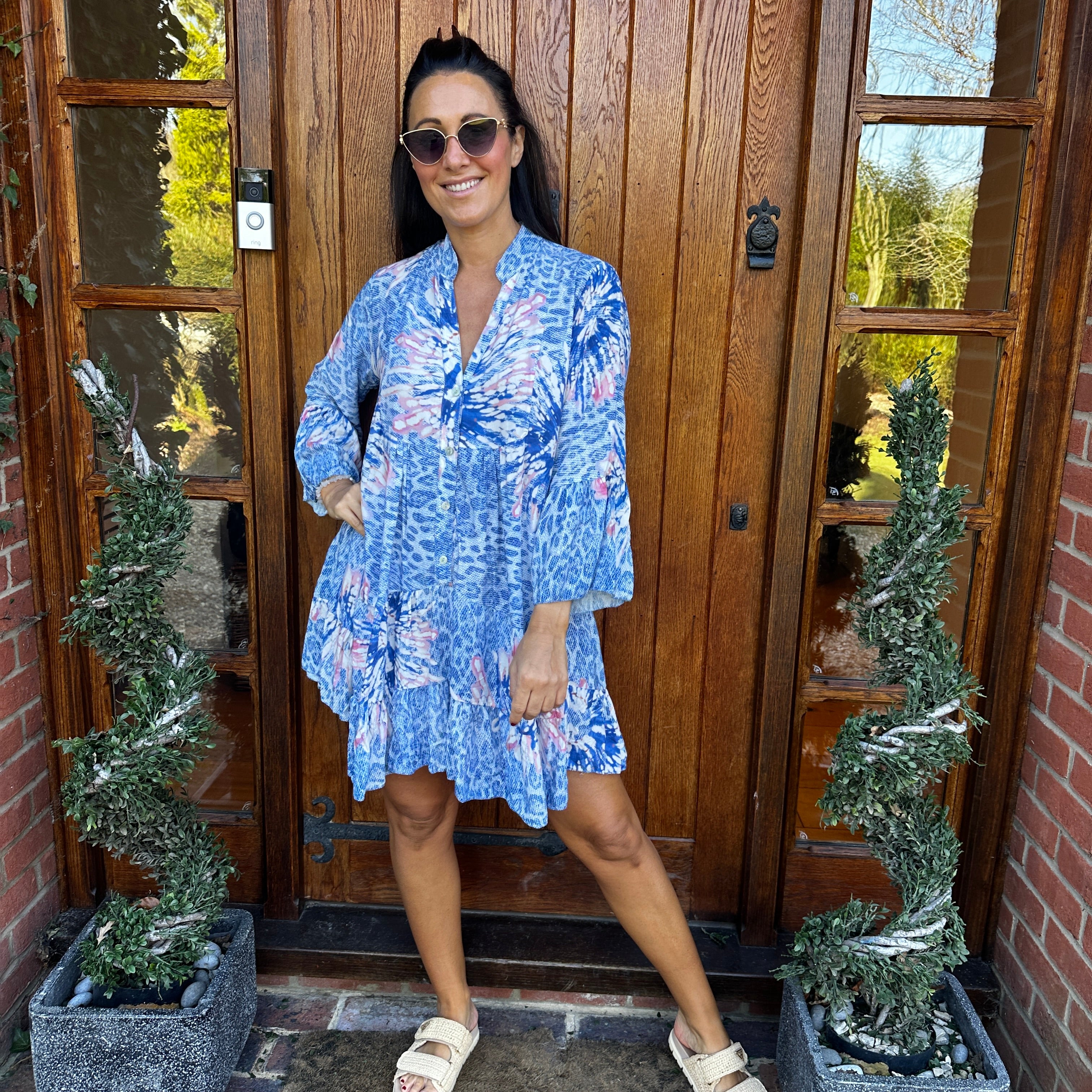 Harper Swing Dress - Blush Boutique Essex