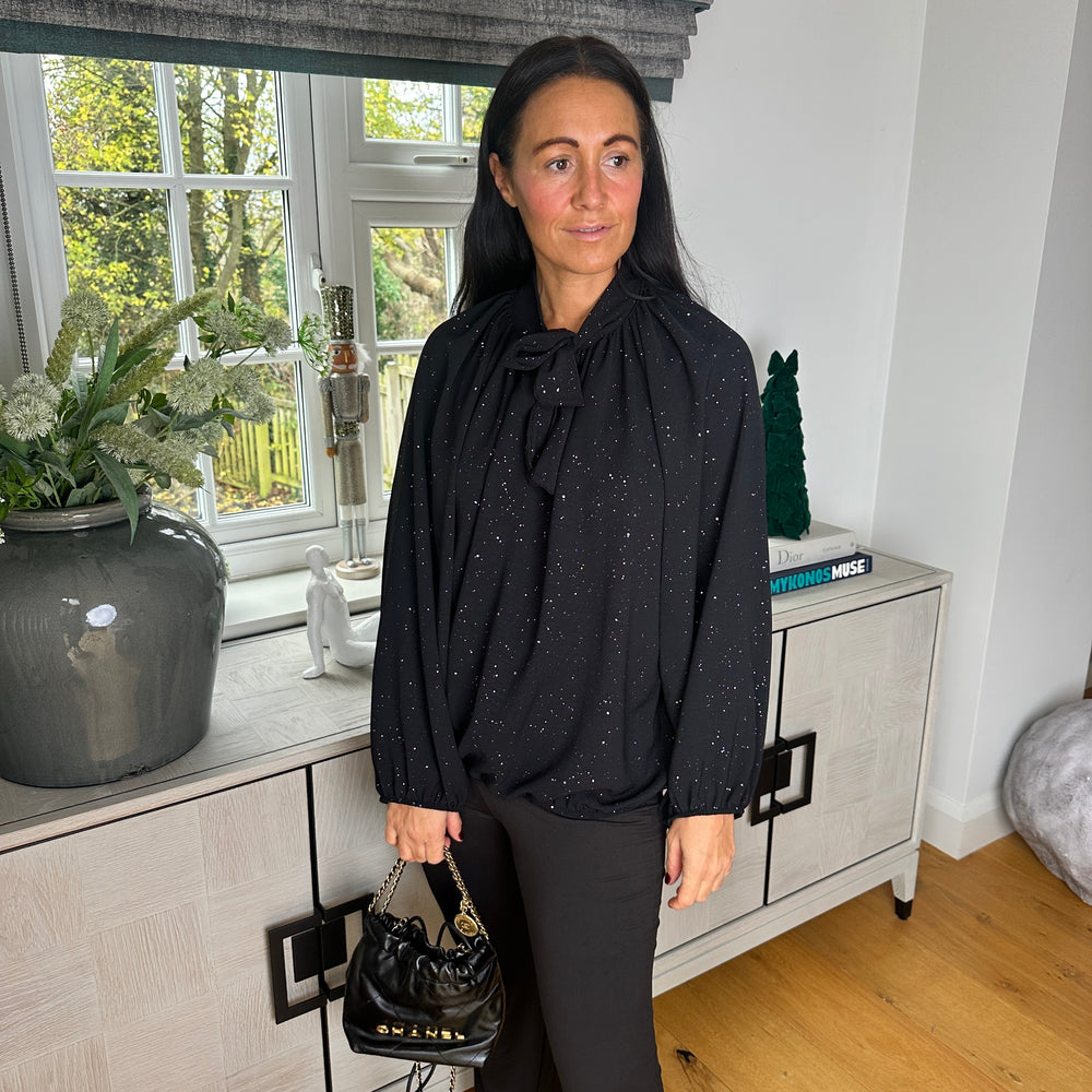 Celine Pussy Bow Shirt