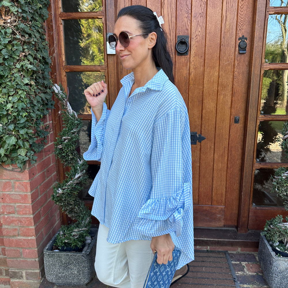 Rex Gingham shirt - Blush Boutique Essex